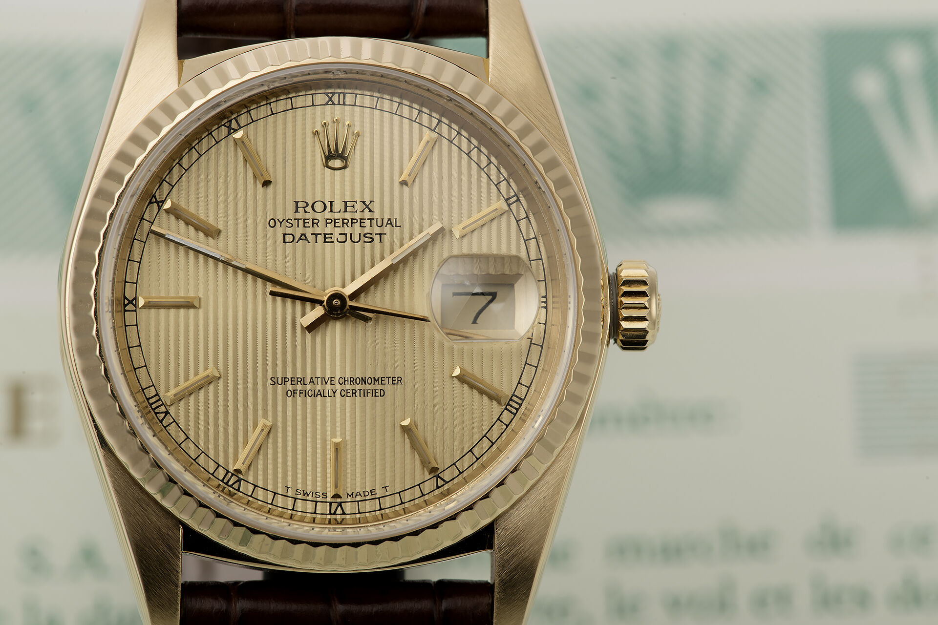 ref 16018 | Box & Certificate | Rolex Datejust