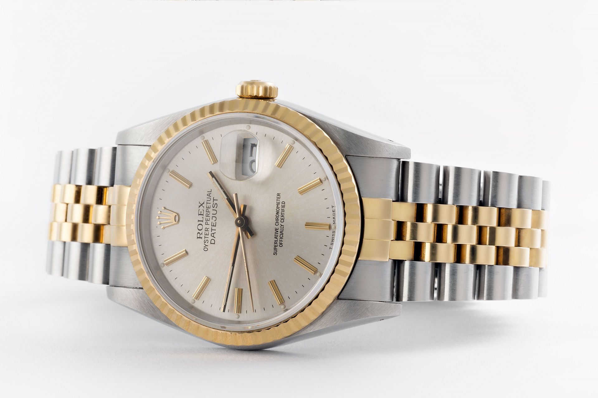 ref 16233 | 'Never Polished' | Rolex Datejust