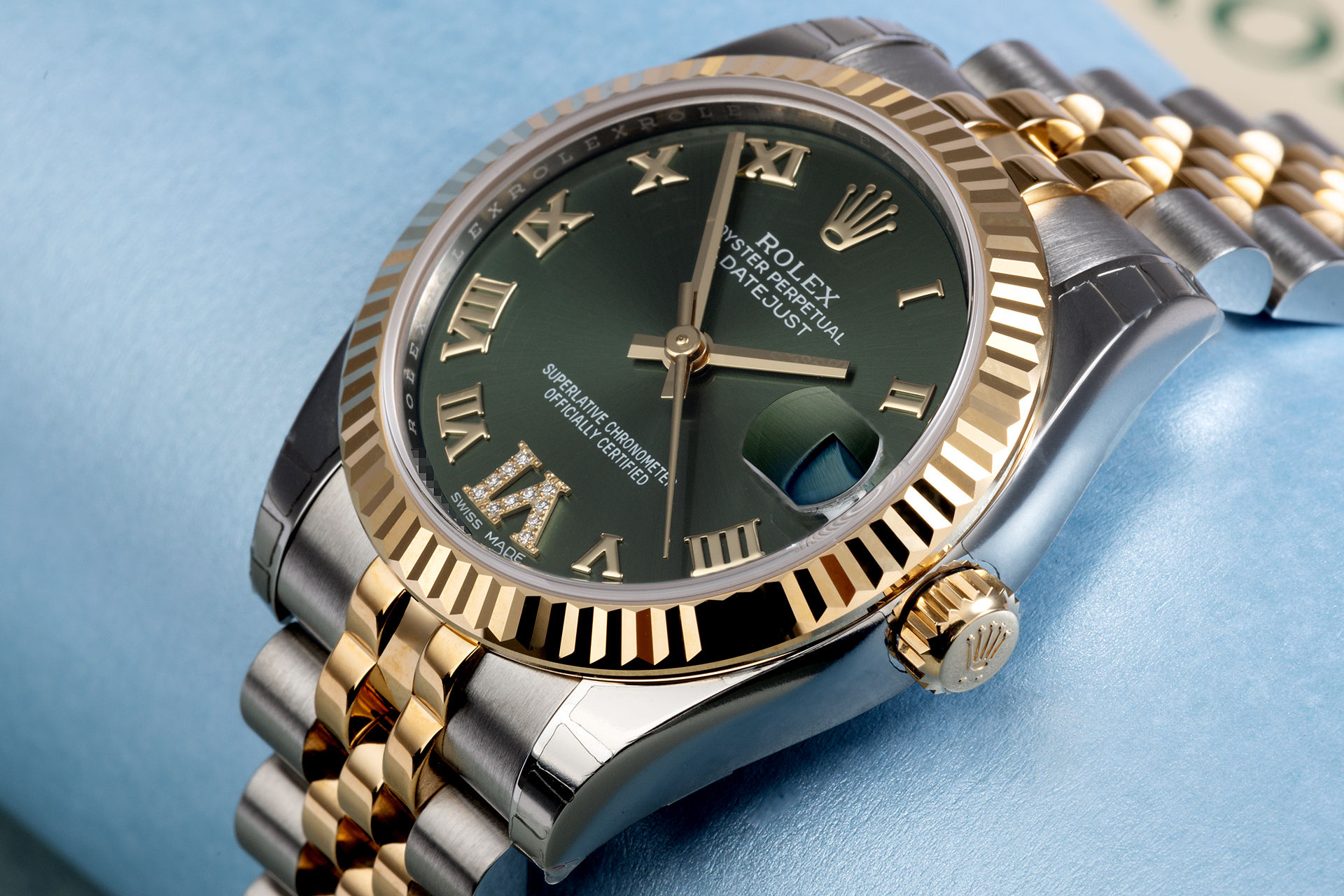 ref 178273 | 'Diamond Six' Fully Stickered | Rolex Datejust