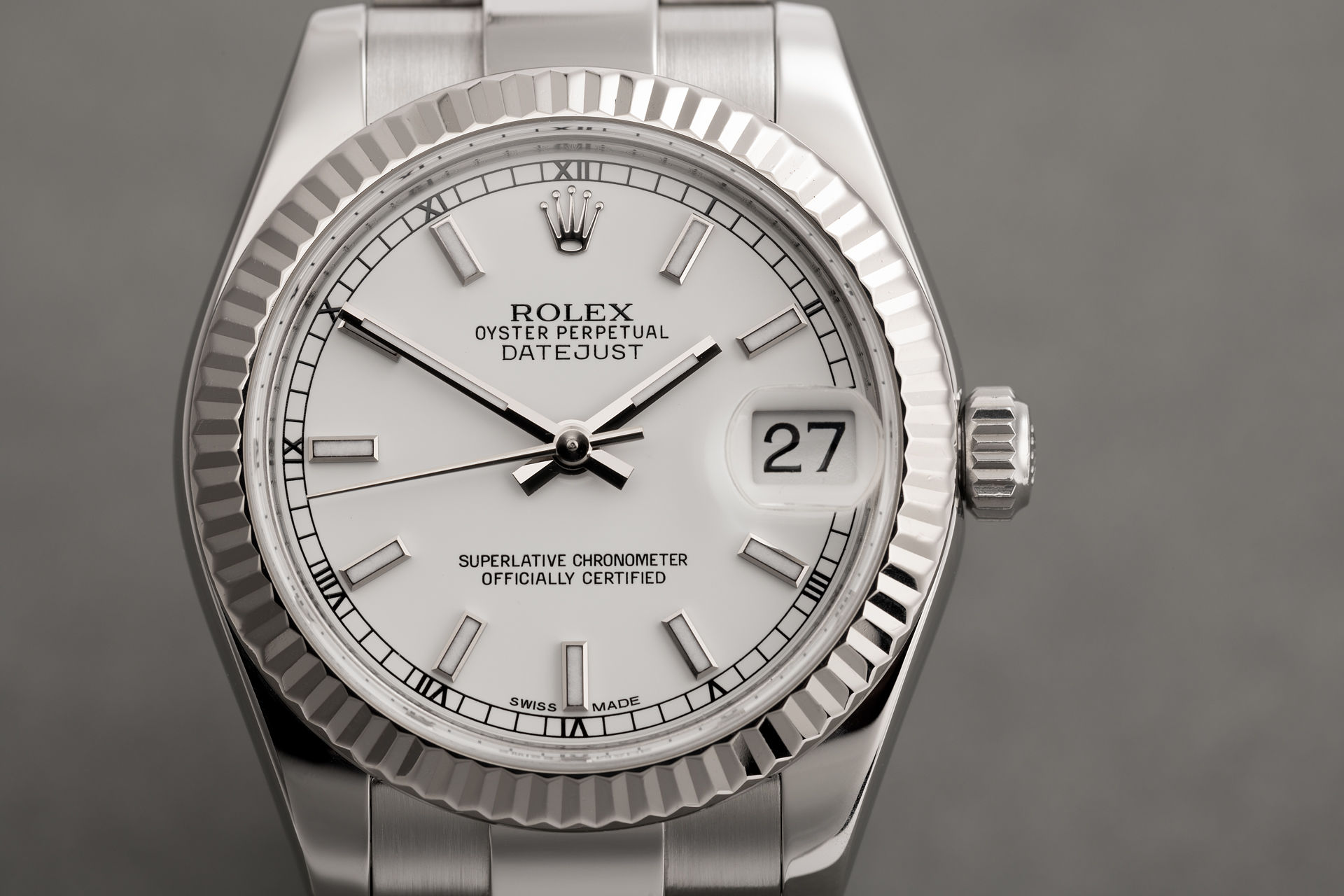 ref 178274 | Complete Set 'White Gold Bezel' | Rolex Datejust