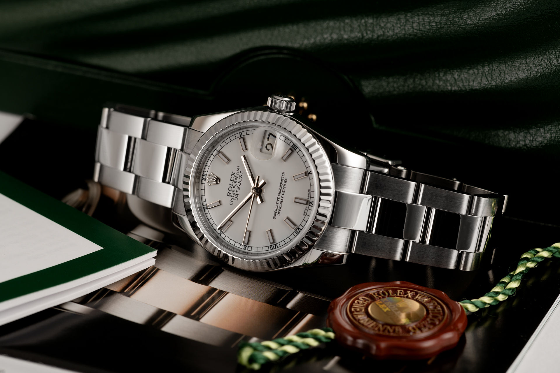 ref 178274 | Complete Set 'White Gold Bezel' | Rolex Datejust