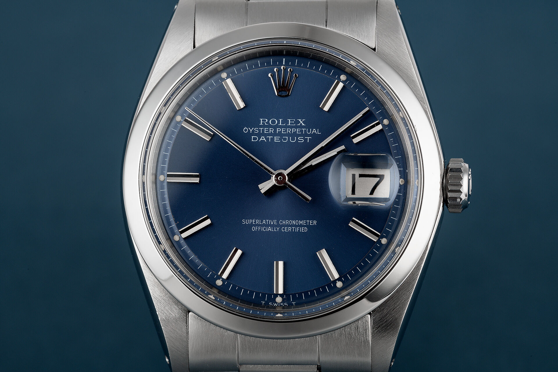 ref 1600 | Blue 'Denim' Dial | Rolex Datejust