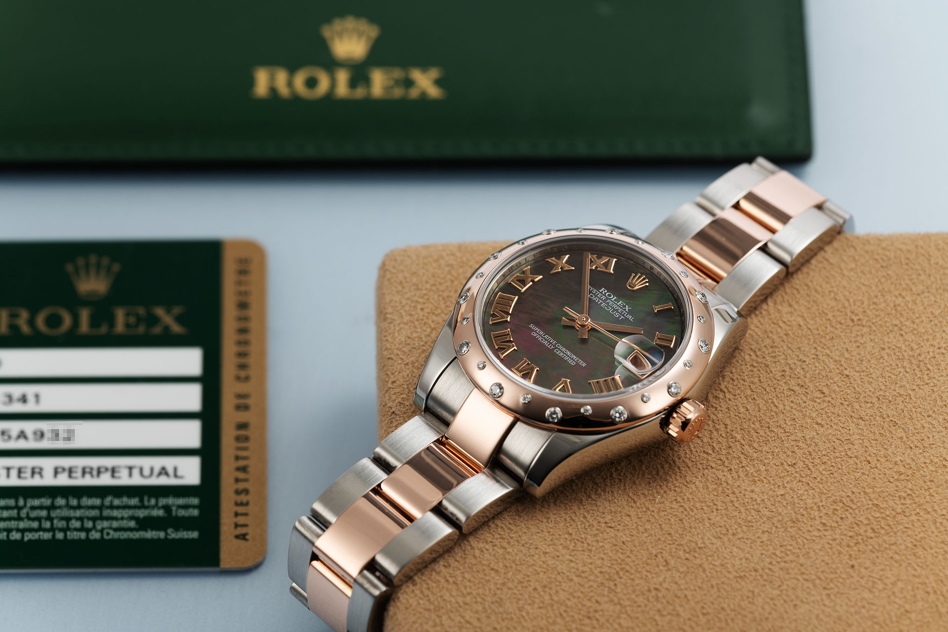 ref 178341 | Diamond Bezel 'Box & Papers' | Rolex Datejust