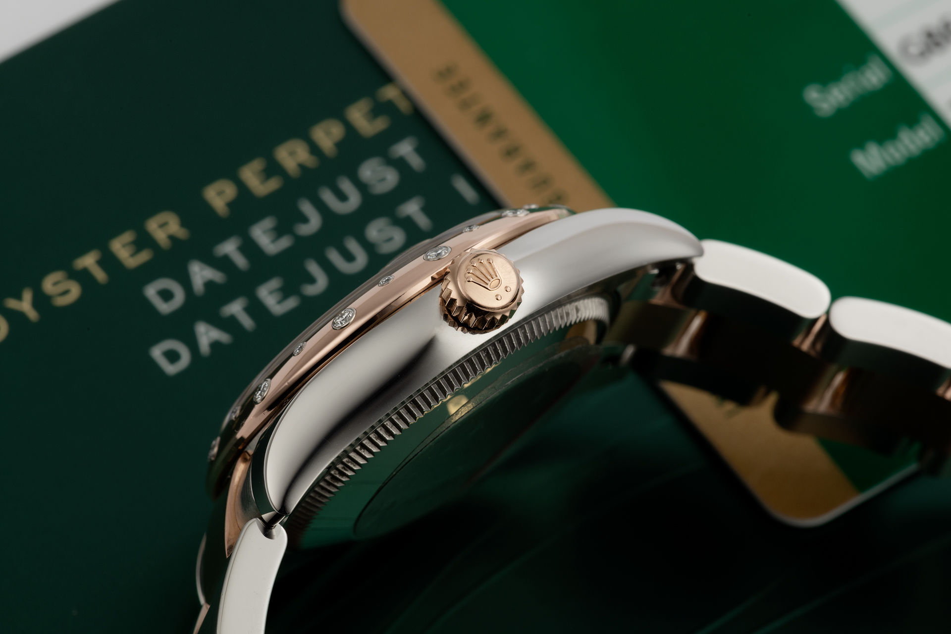 ref 178341 | Everose & Steel 'Diamond Bezel'  | Rolex Datejust