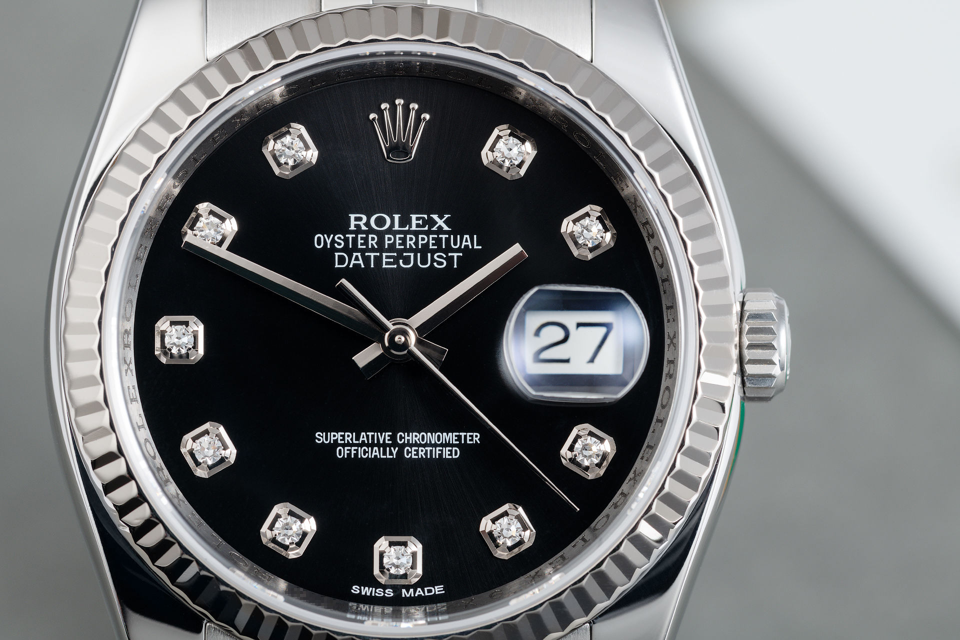 ref 116234 | Diamond Dial | Rolex Datejust