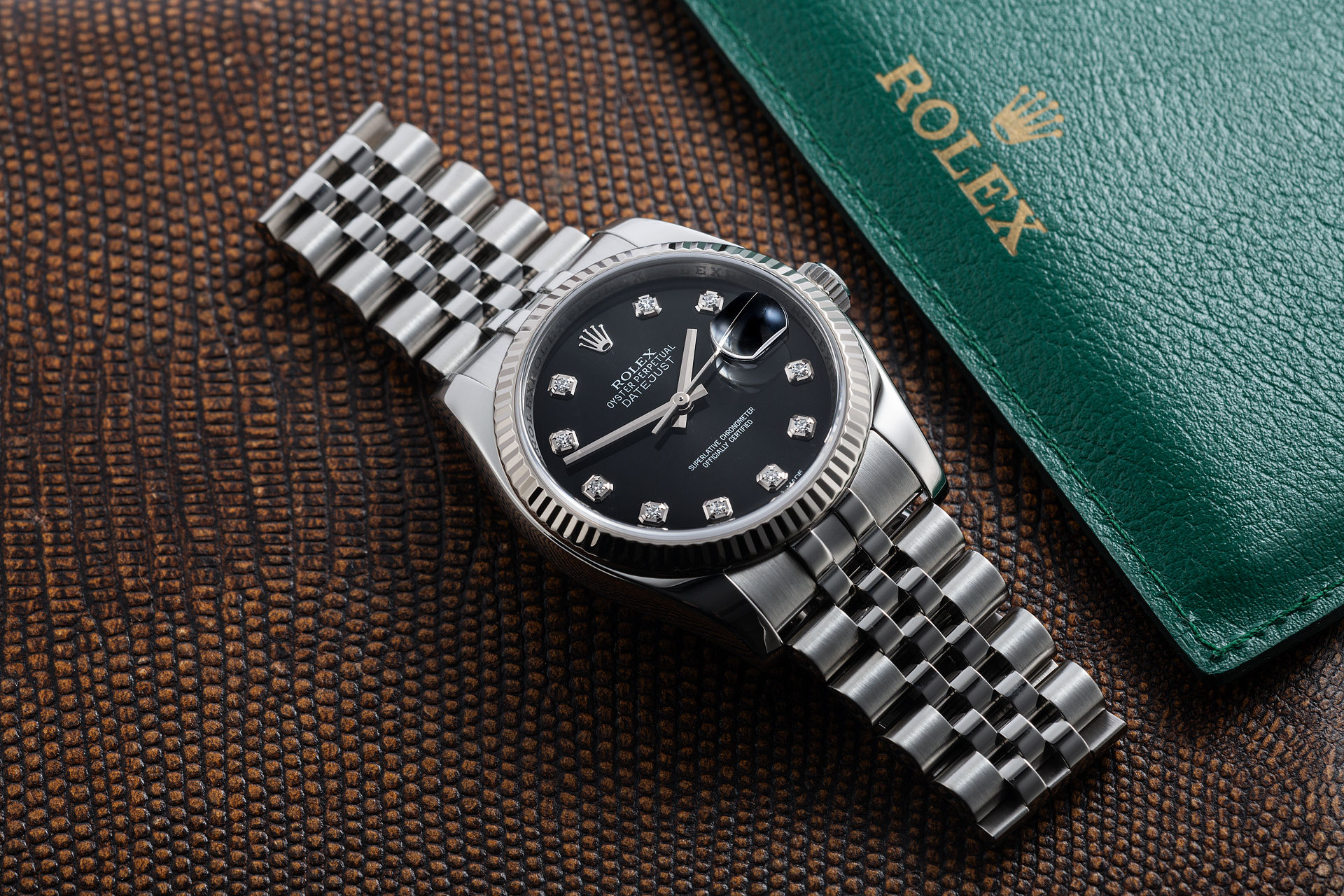 ref 116234 | Diamond Dial | Rolex Datejust