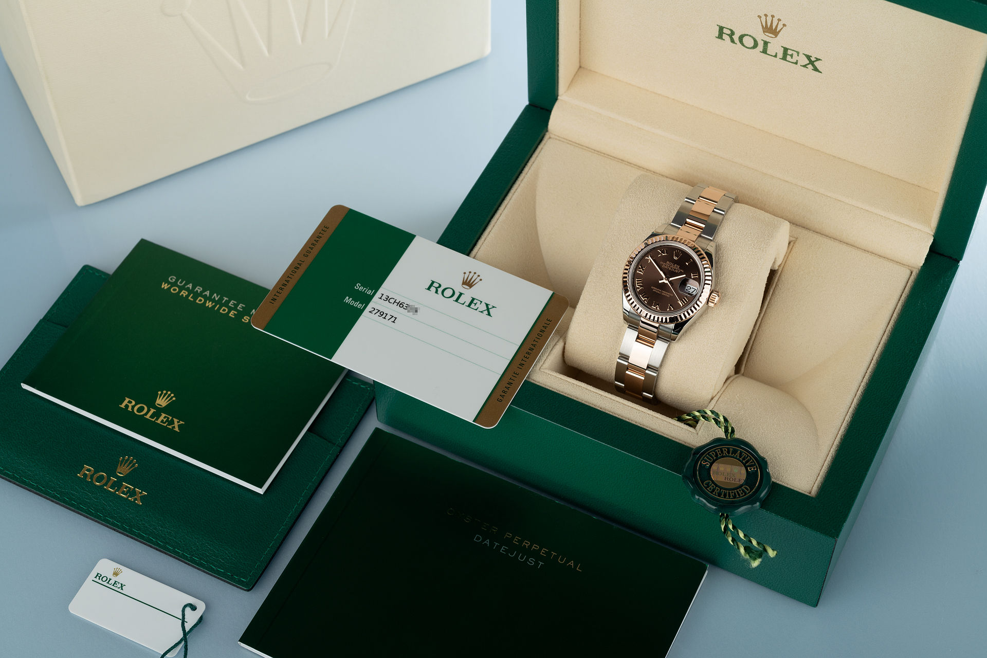 Everose & Steel "5 Year Warranty" | ref 279171 | Rolex Datejust