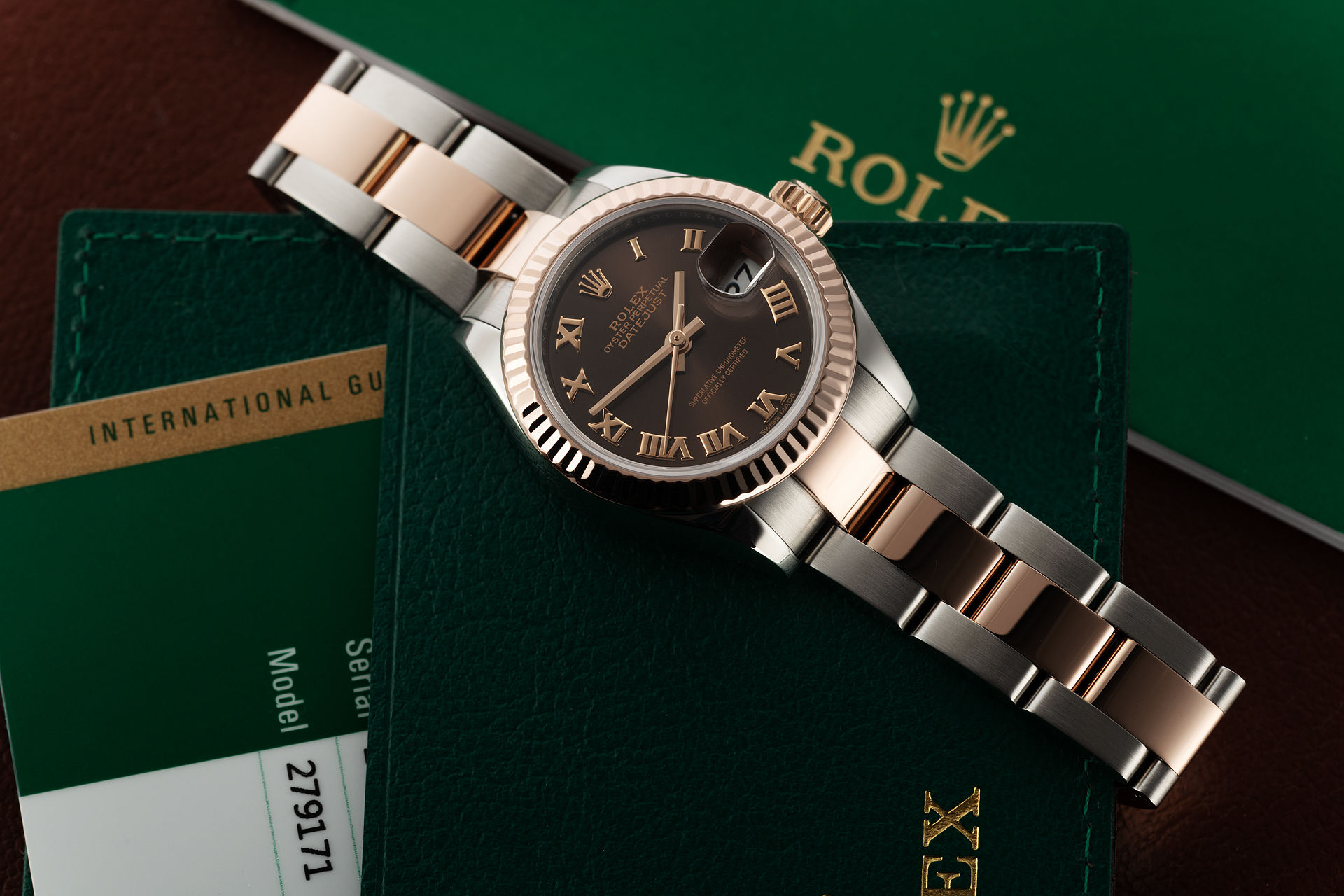 Everose & Steel "5 Year Warranty" | ref 279171 | Rolex Datejust