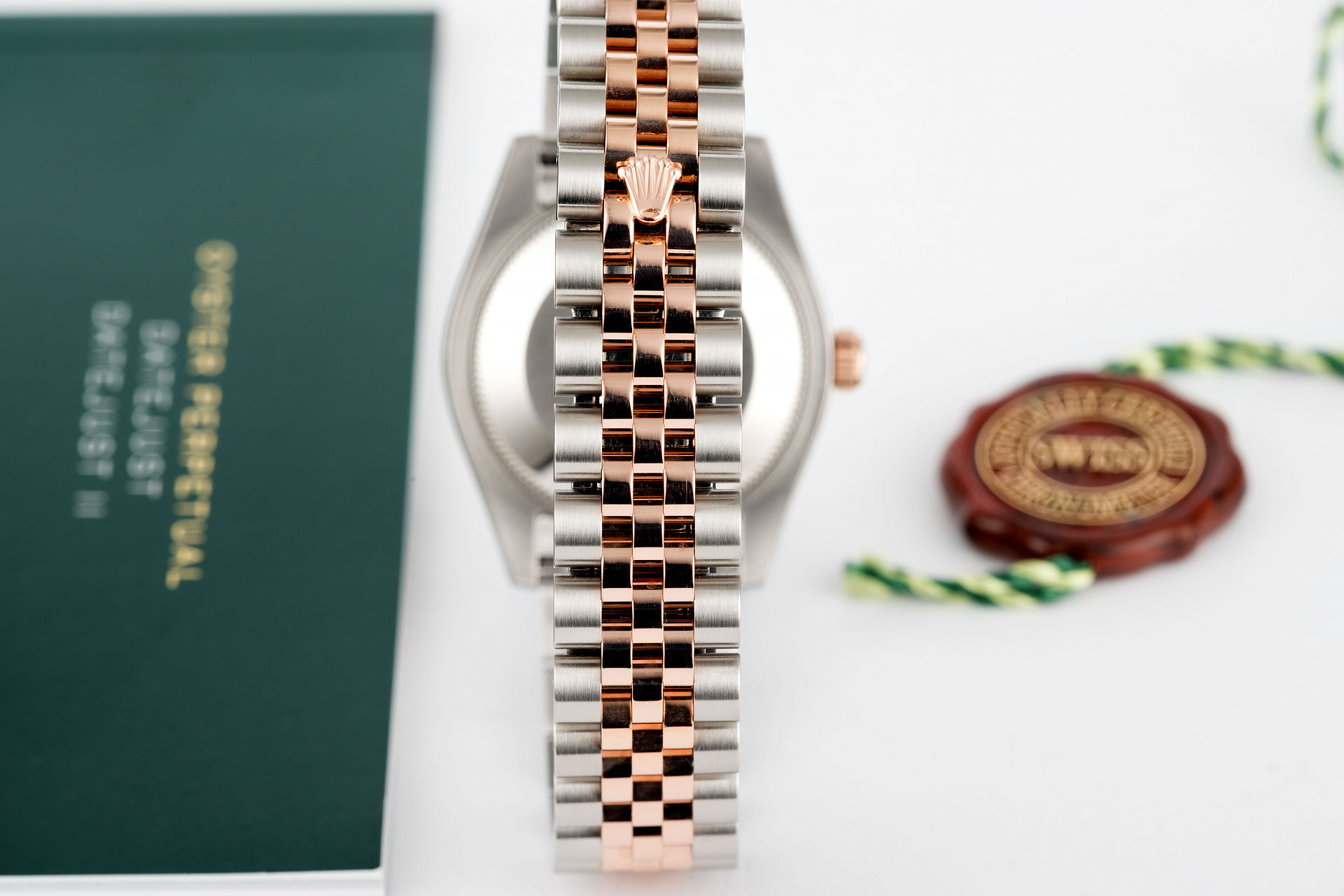 ref 178271 | Everose & Steel Midi 'Full Set' | Rolex Datejust