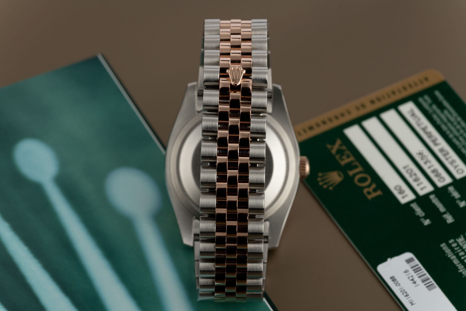 ref 116201 | Everose & Steel 'Box & Papers' | Rolex Datejust