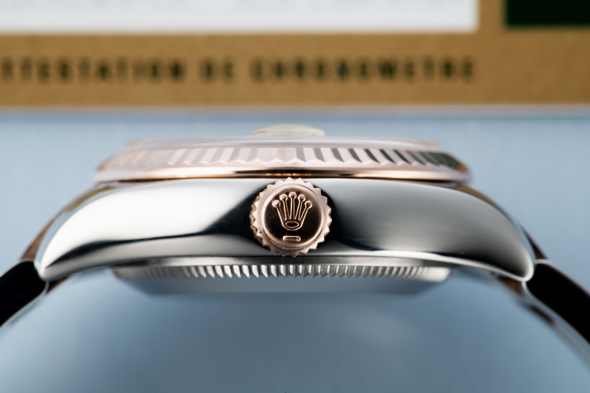ref 179171 | Everose & Steel 'Diamond Dial' | Rolex Datejust