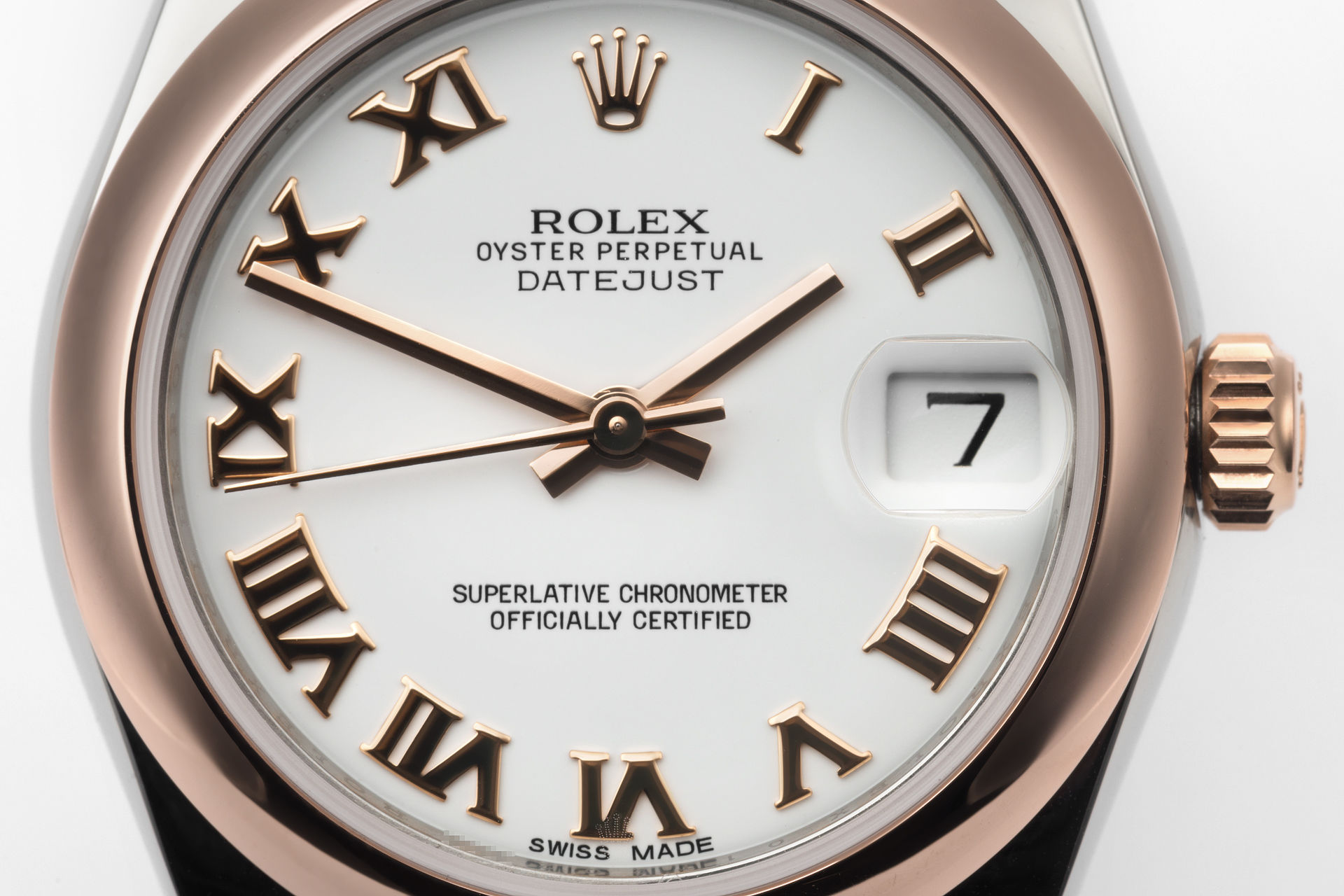 ref 178241 | Everose & Steel 'Under Rolex Warranty' | Rolex Datejust