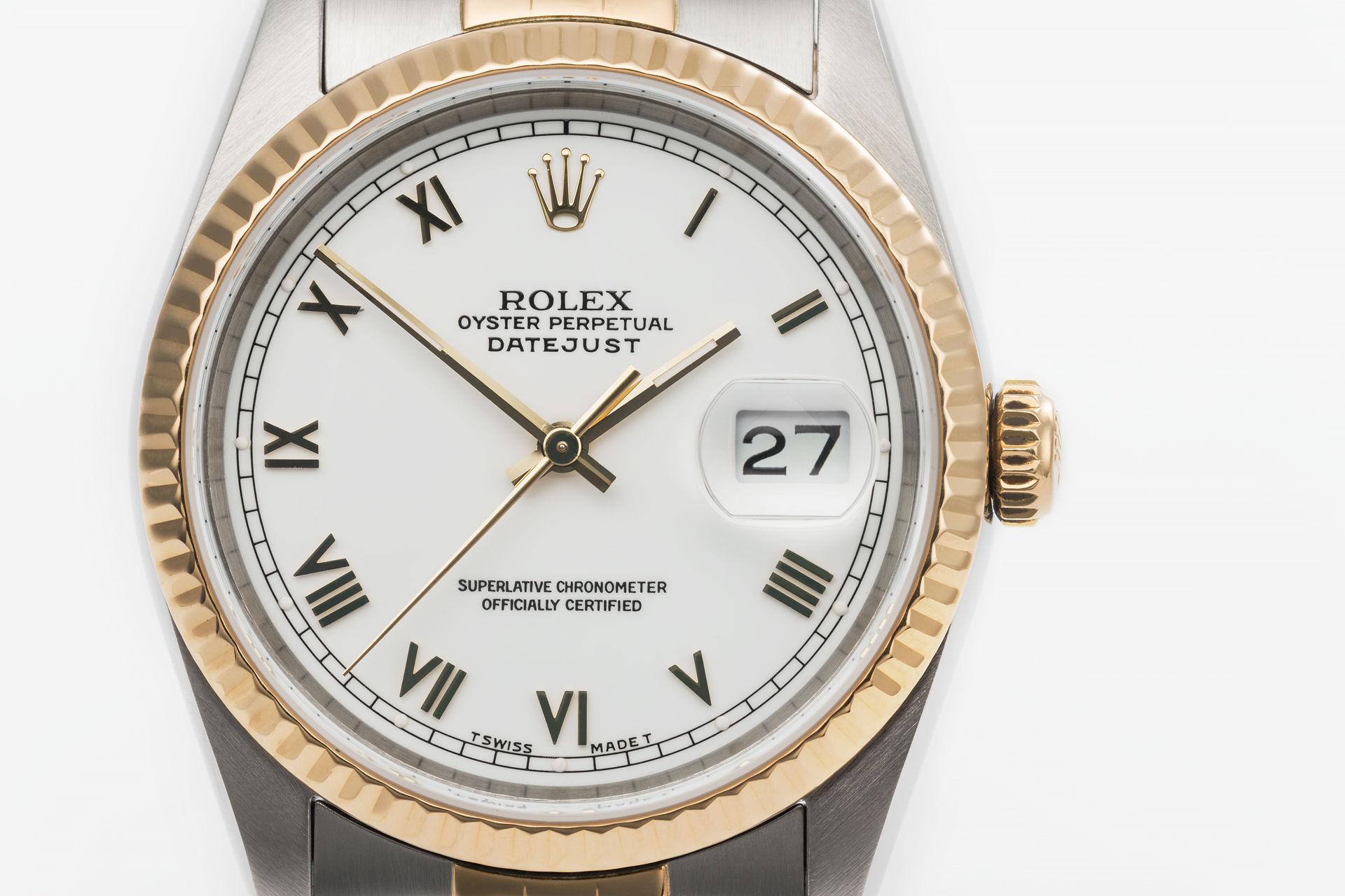 ref 16233 | Gentlemans 'Gold & Steel' | Rolex Datejust