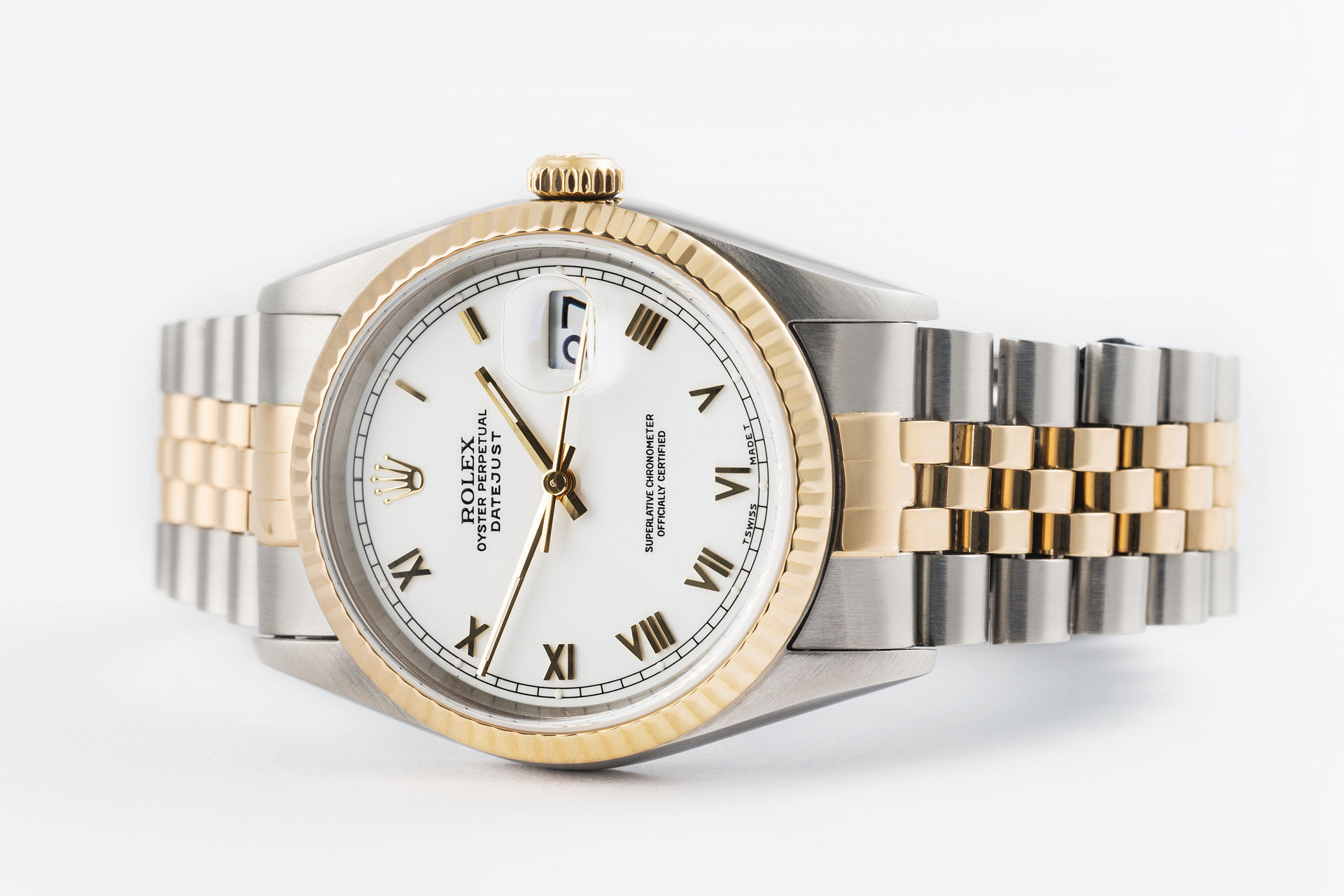 ref 16233 | Gentlemans 'Gold & Steel' | Rolex Datejust