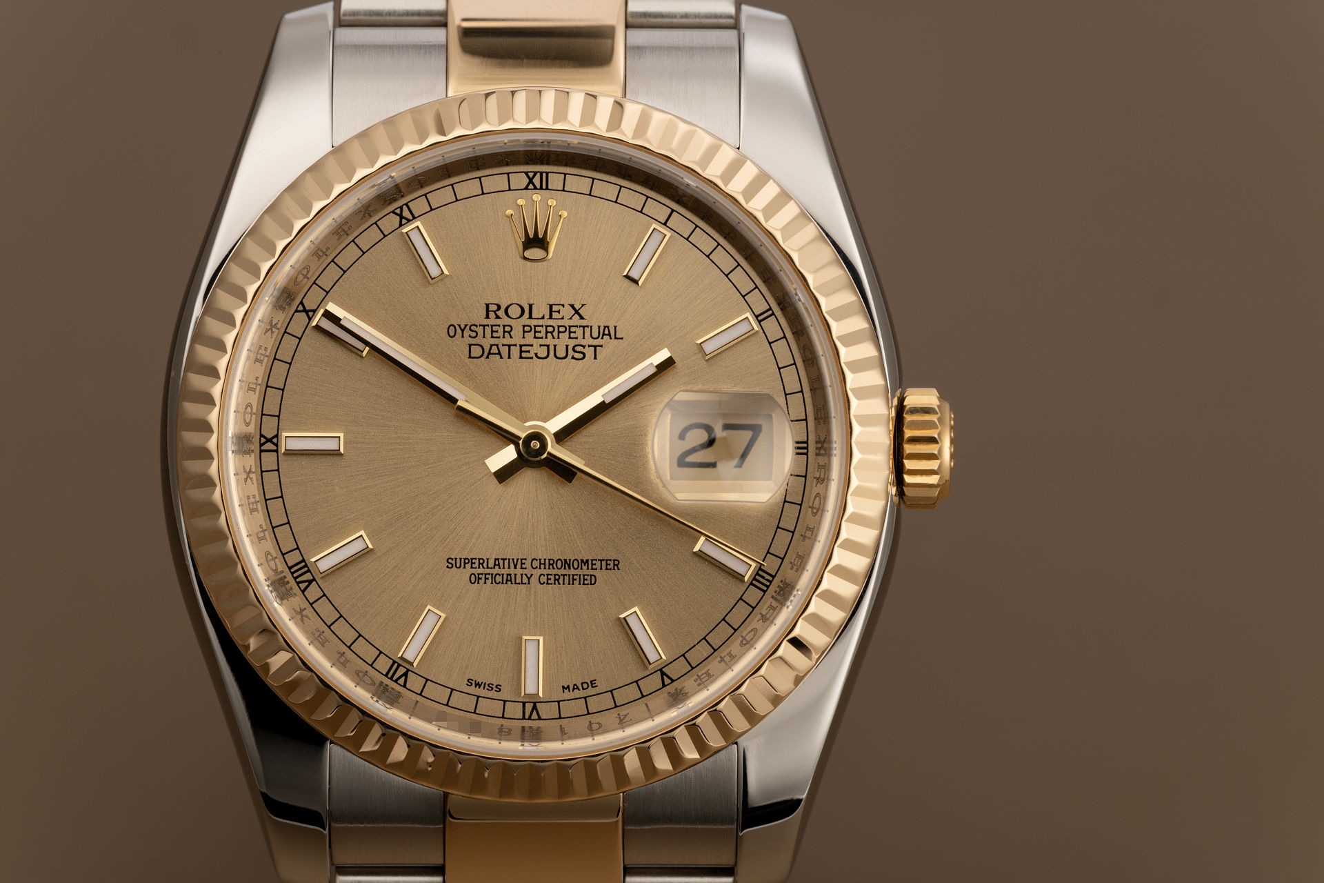 ref 116233 | Gold & Steel 'Full Set' | Rolex Datejust