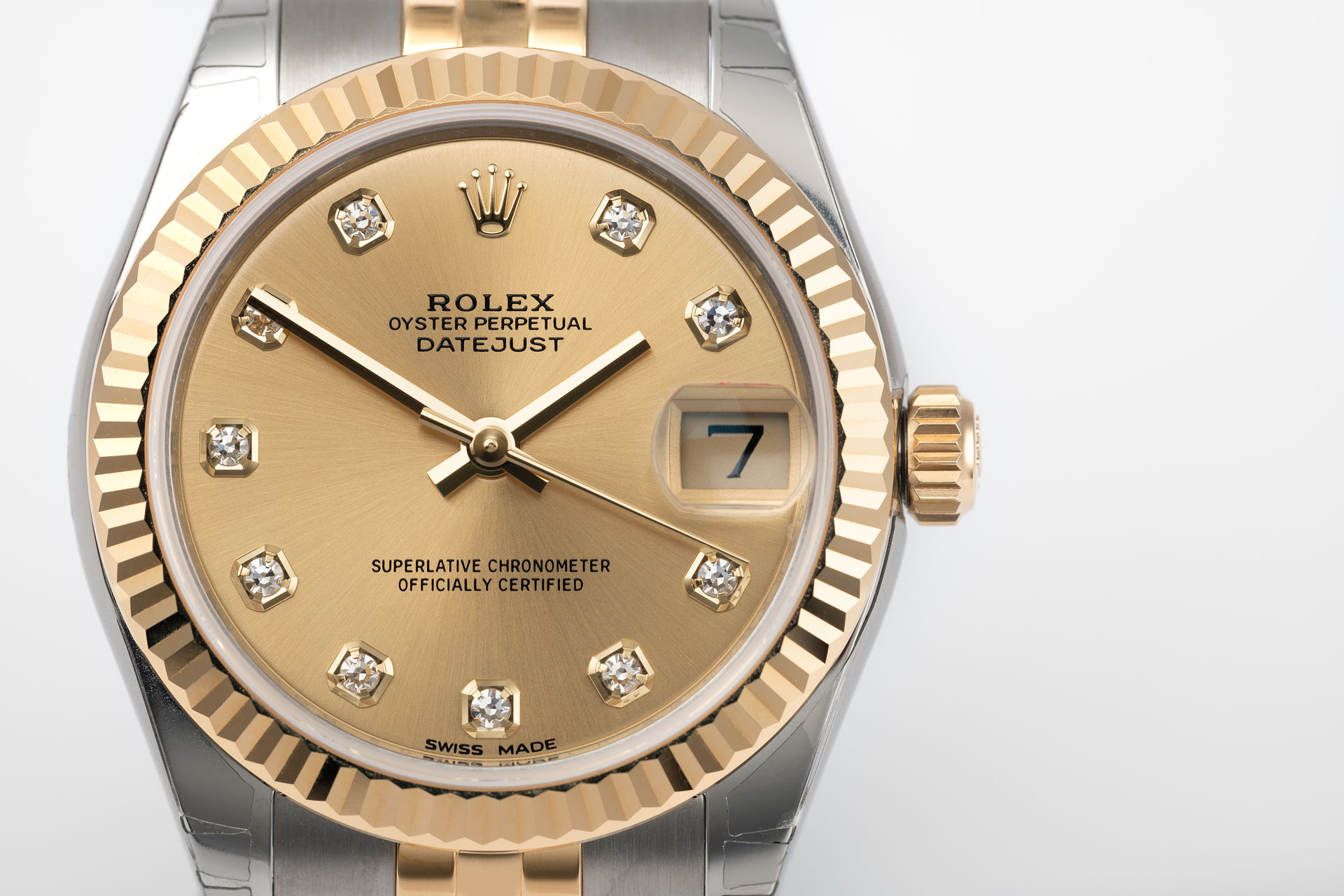 ref 178273 | Gold & Steel 'Midi'  | Rolex Datejust