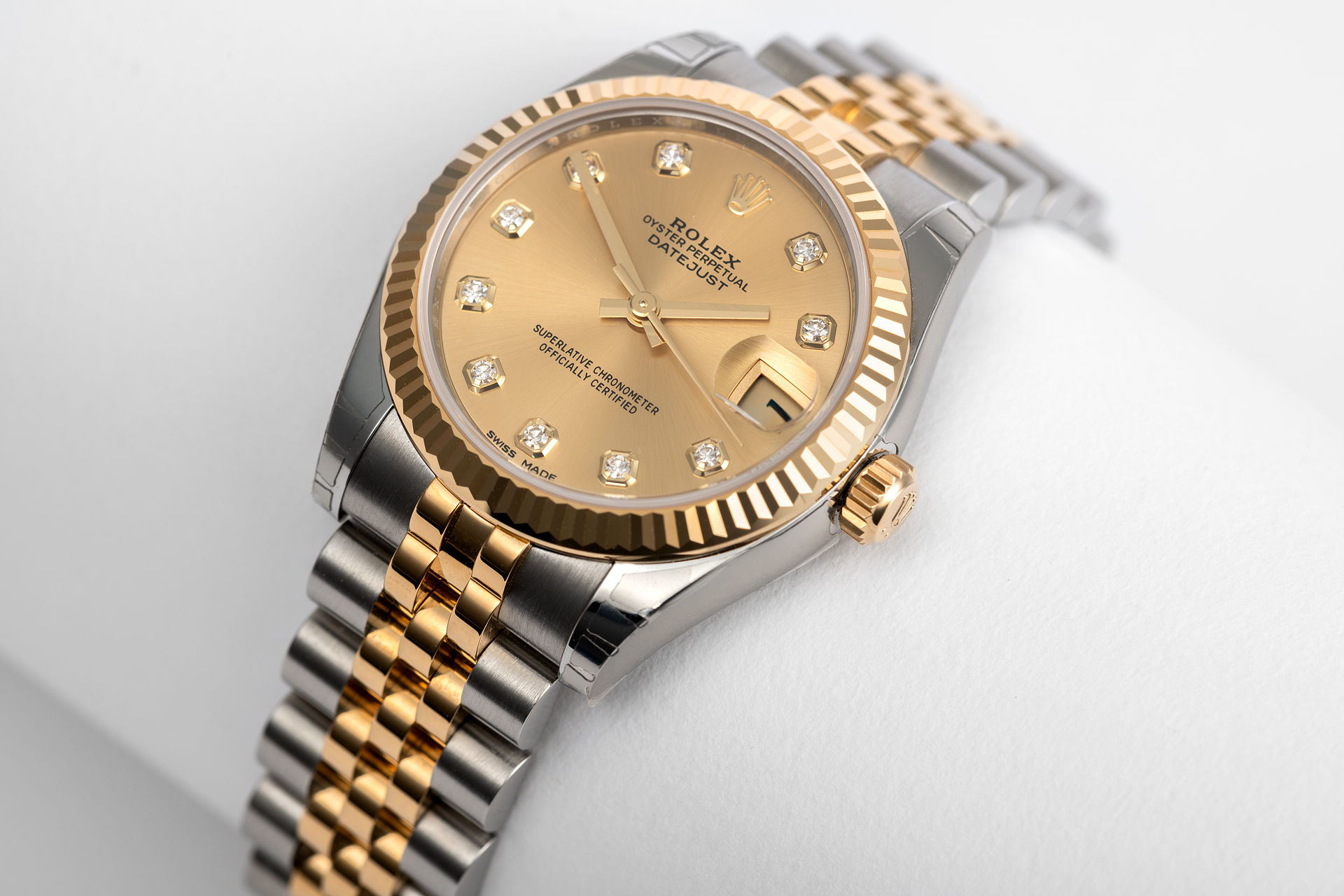 ref 178273 | Gold & Steel 'Midi'  | Rolex Datejust