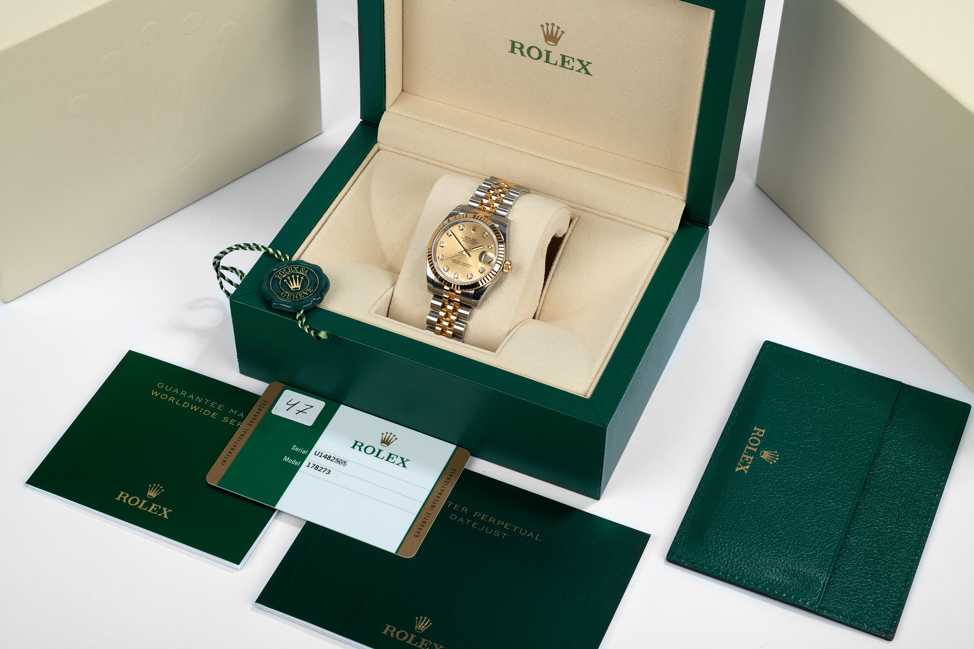 ref 178273 | Gold & Steel 'Midi'  | Rolex Datejust