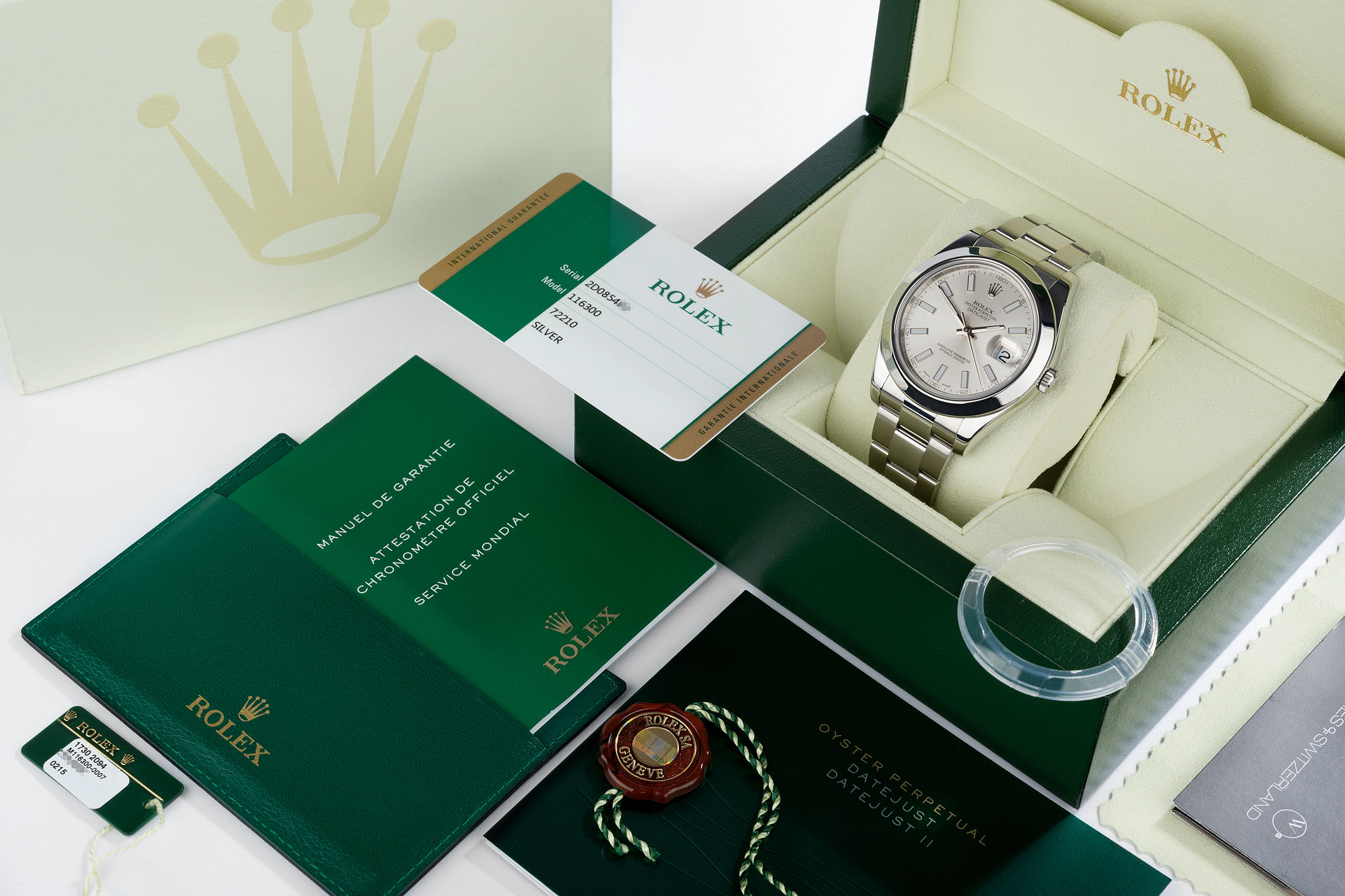 ref 116300 | 41mm 'Box & Papers' | Rolex Datejust II