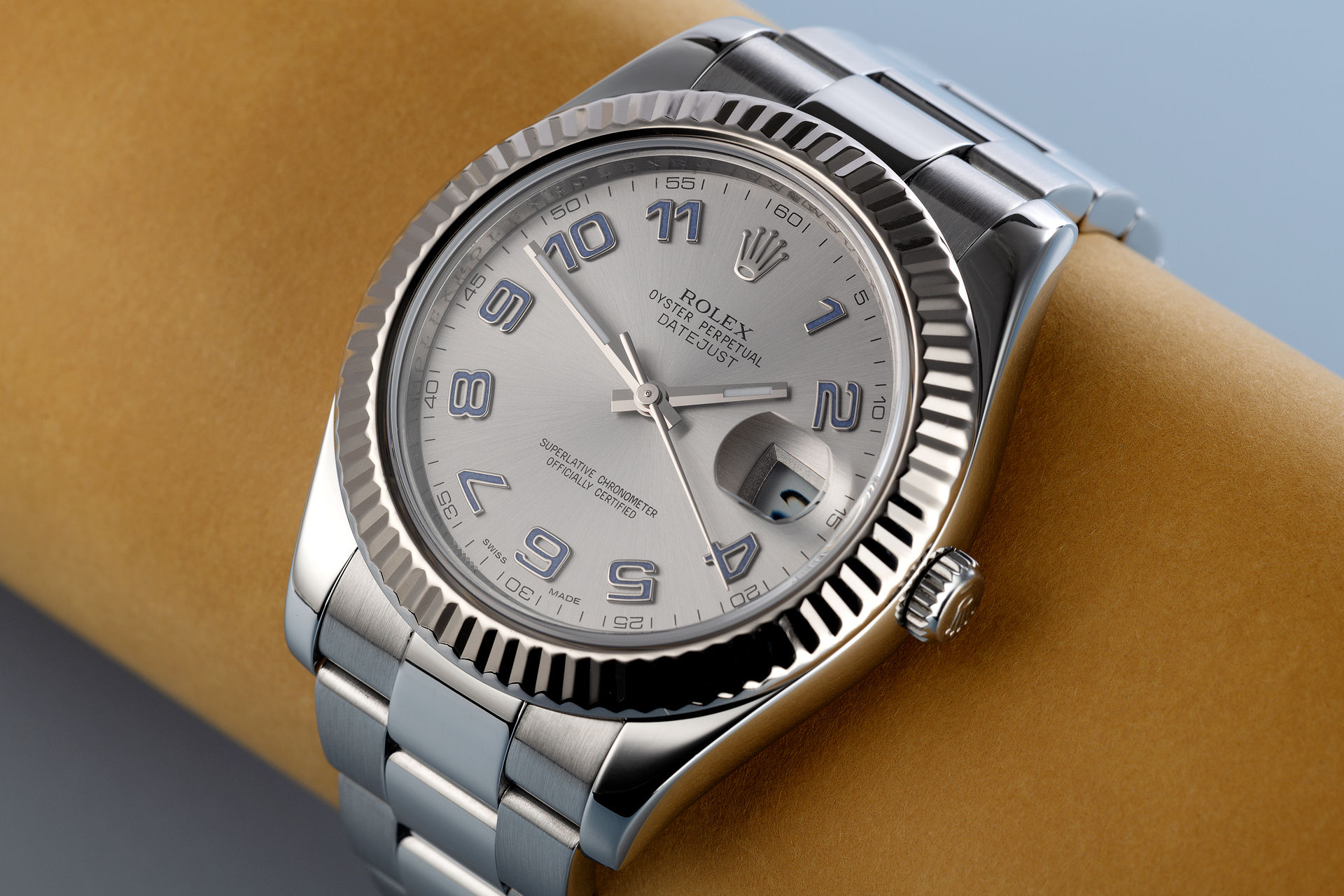 ref 116334 | 41mm White Gold Bezel | Rolex Datejust II