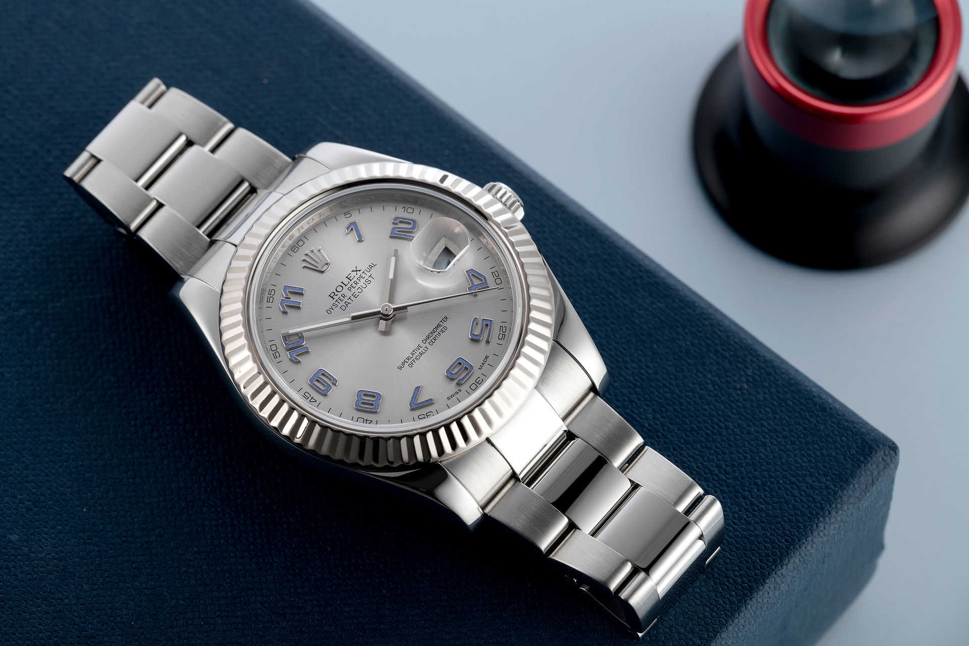 ref 116334 | 41mm White Gold Bezel | Rolex Datejust II