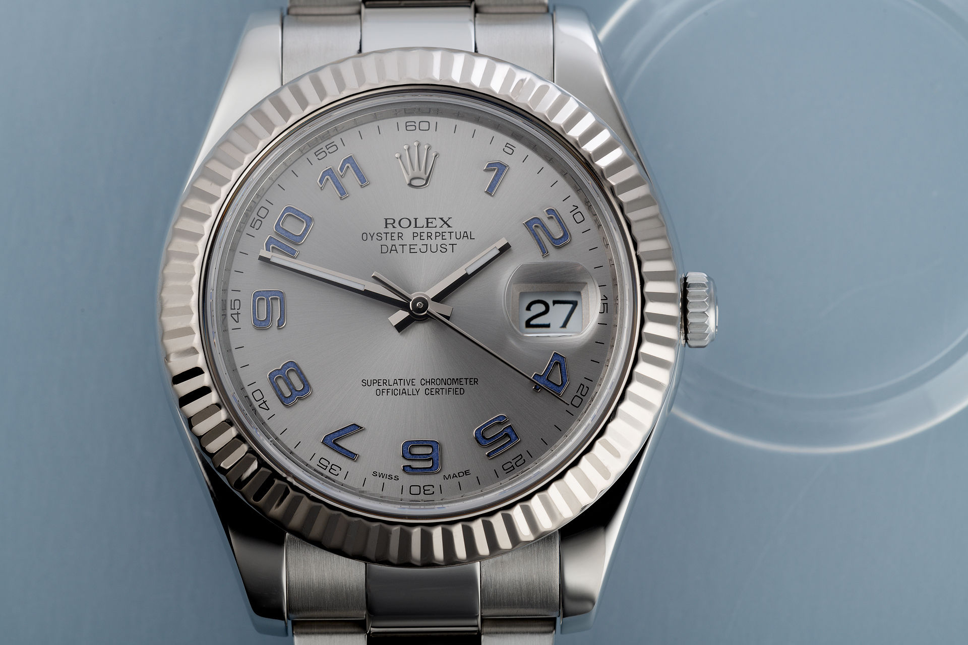 ref 116334 | 41mm White Gold Bezel | Rolex Datejust II