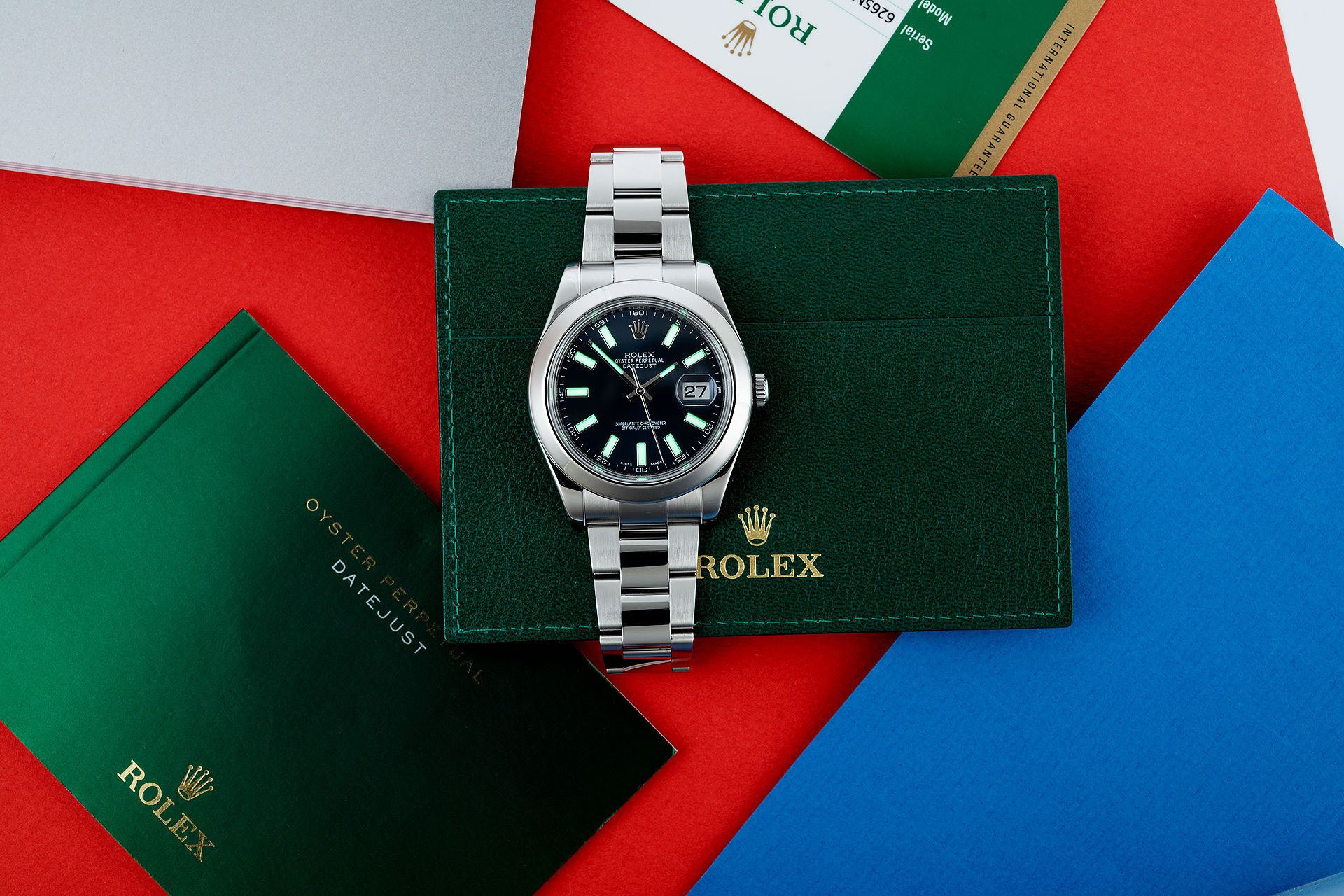 ref 116300 | Box & Certificate | Rolex Datejust II