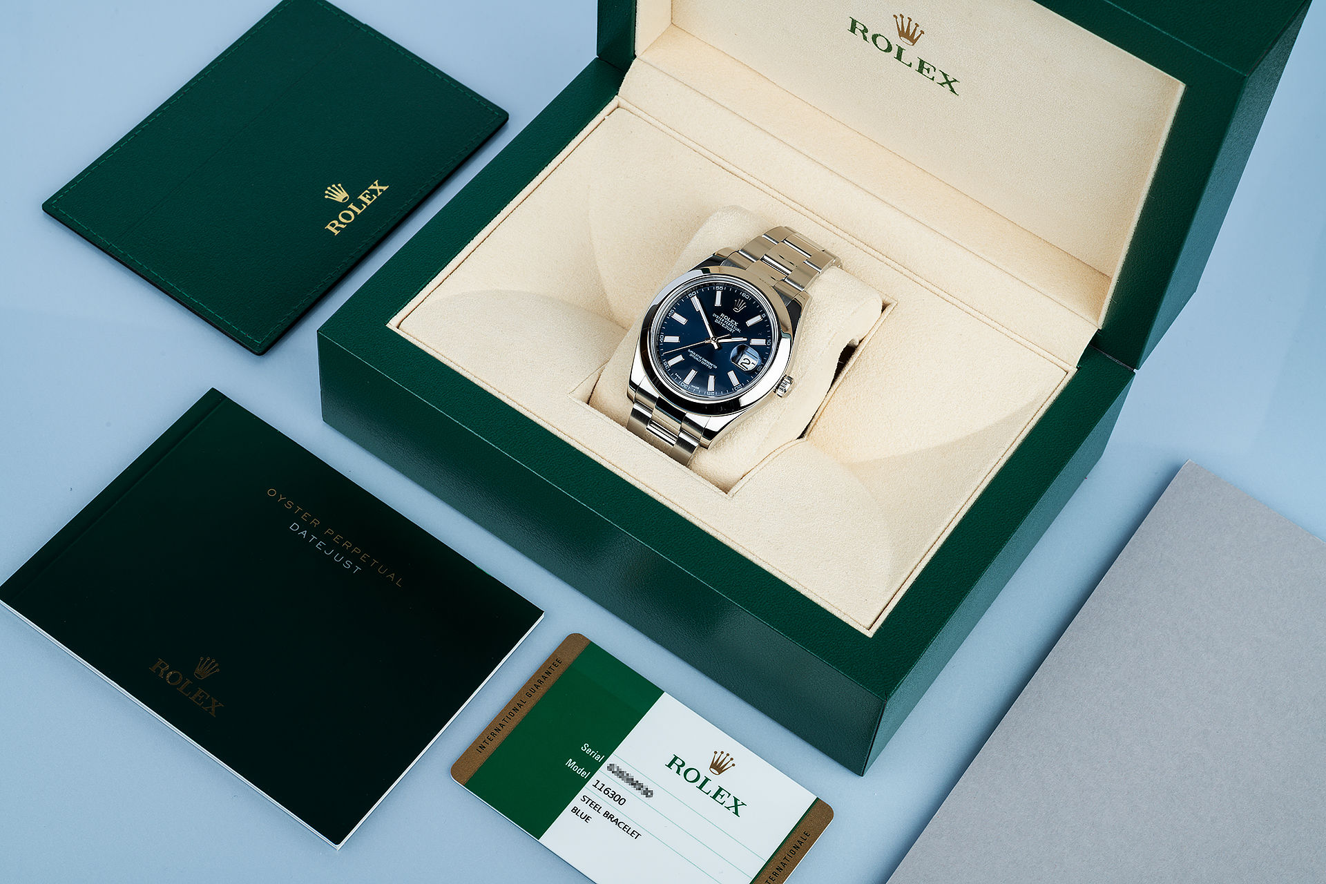 ref 116300 | Box & Certificate | Rolex Datejust II