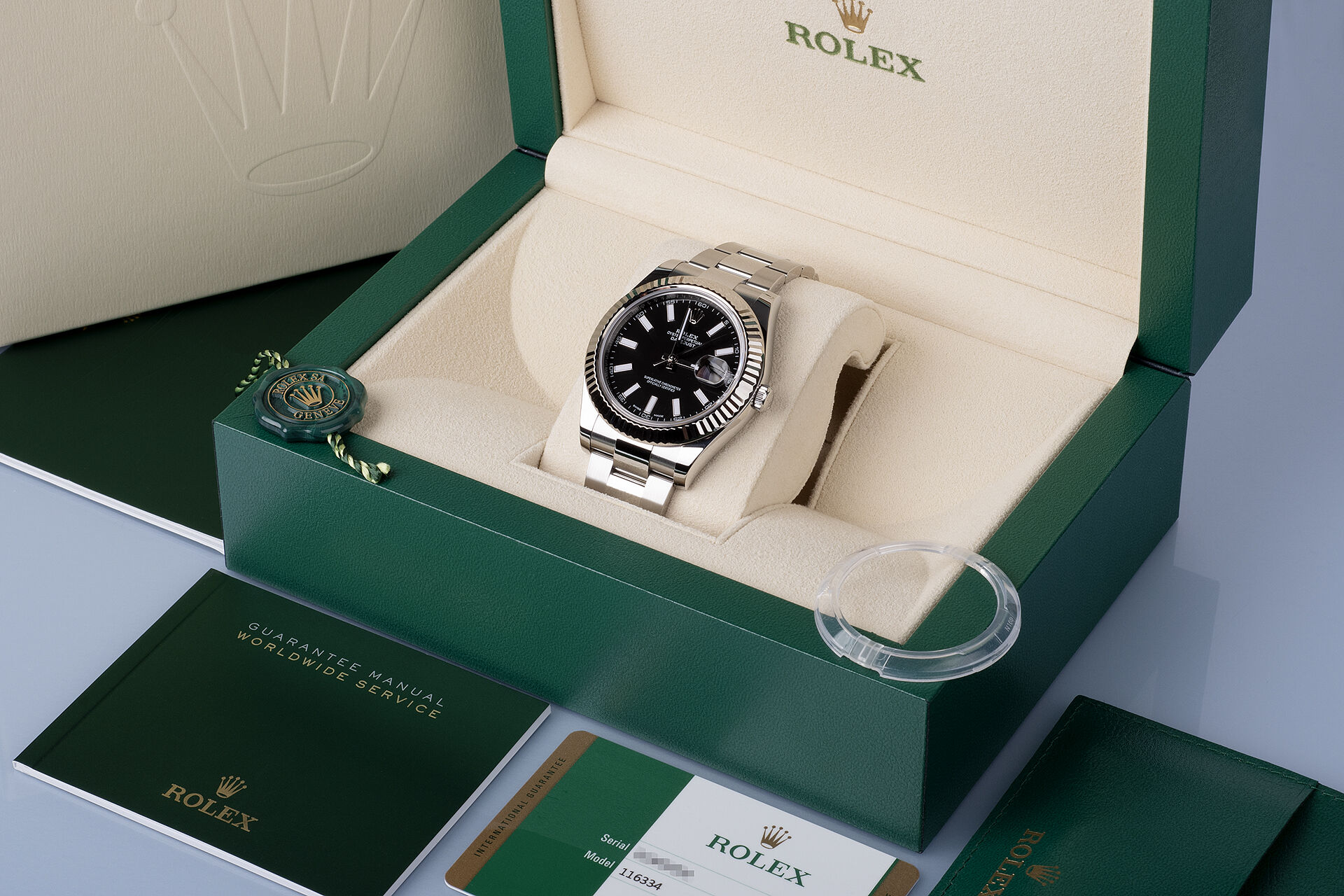 ref 116334 | Box & Certificate | Rolex Datejust II