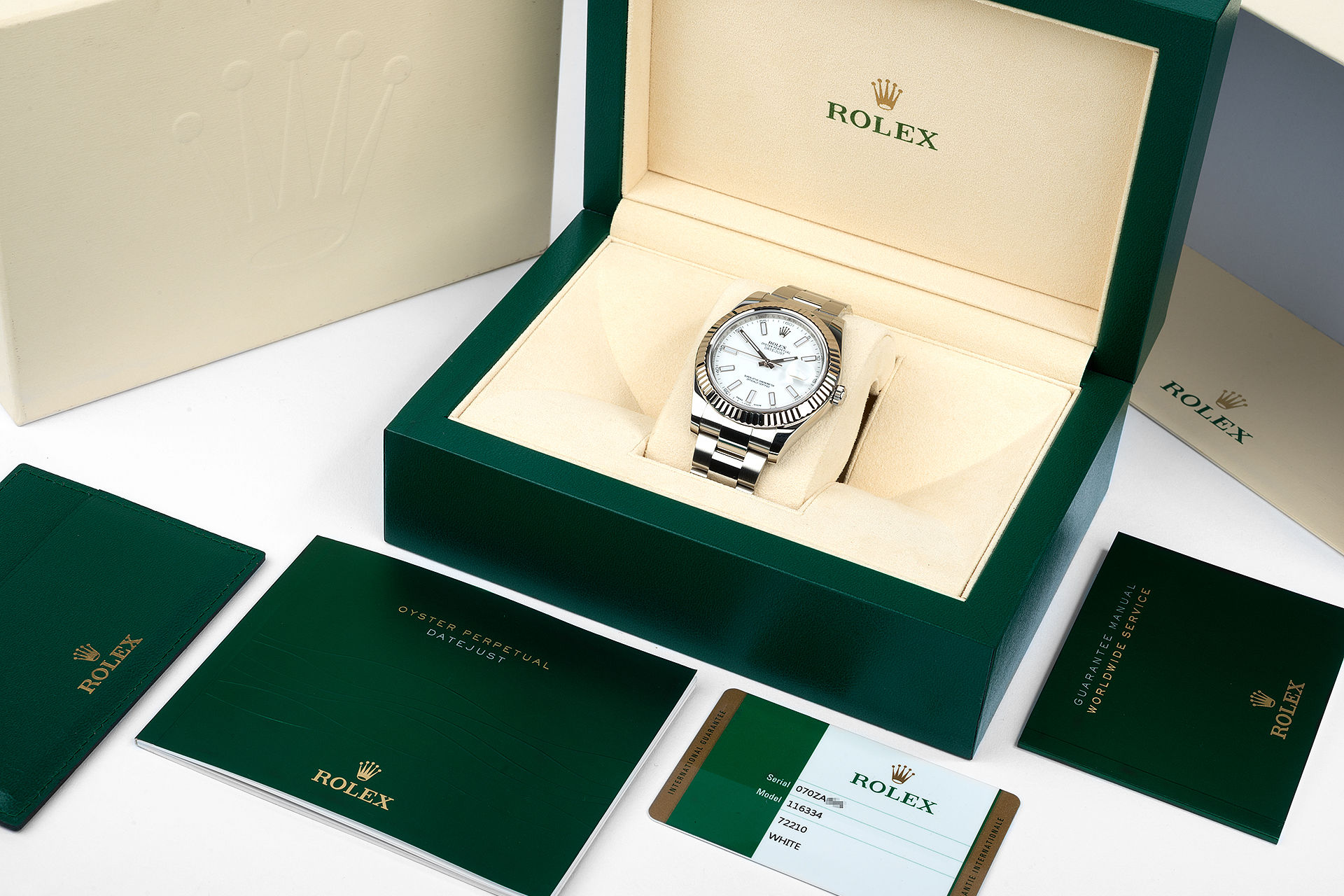 ref 116334 | 'Full Set' - Rolex Warranty | Rolex Datejust II