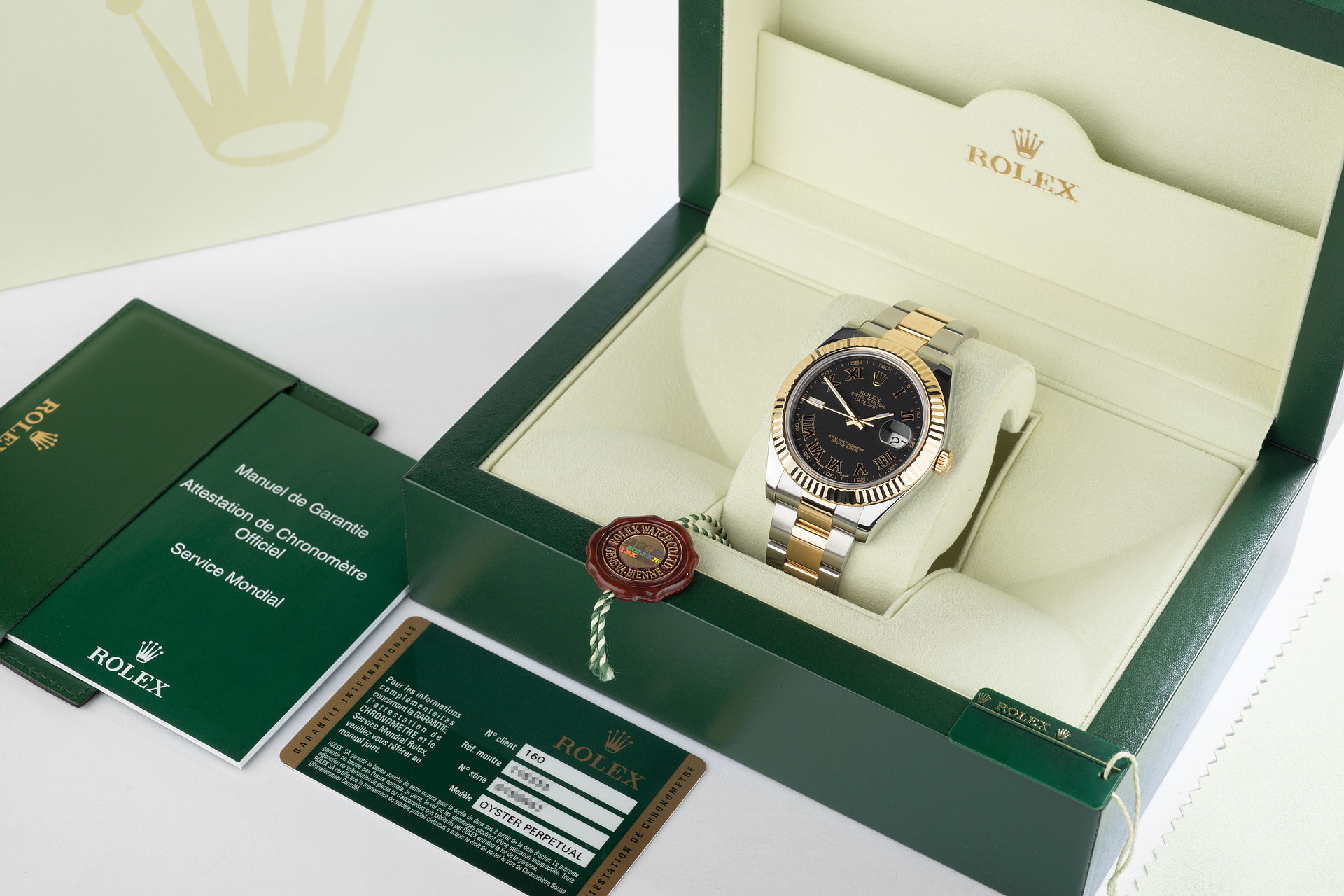 ref 116333 | Gold & Steel 'Full Set' | Rolex Datejust II