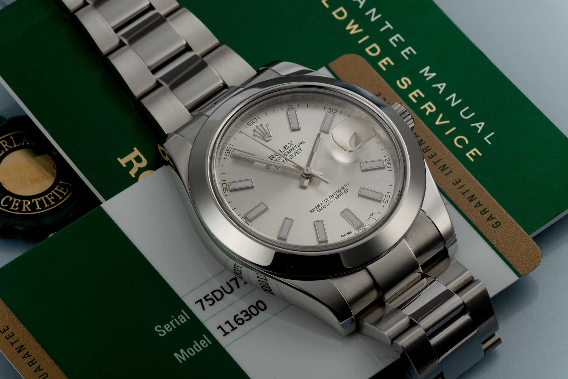 ref 116300 | Rolex Warranty to 2022 | Rolex Datejust II