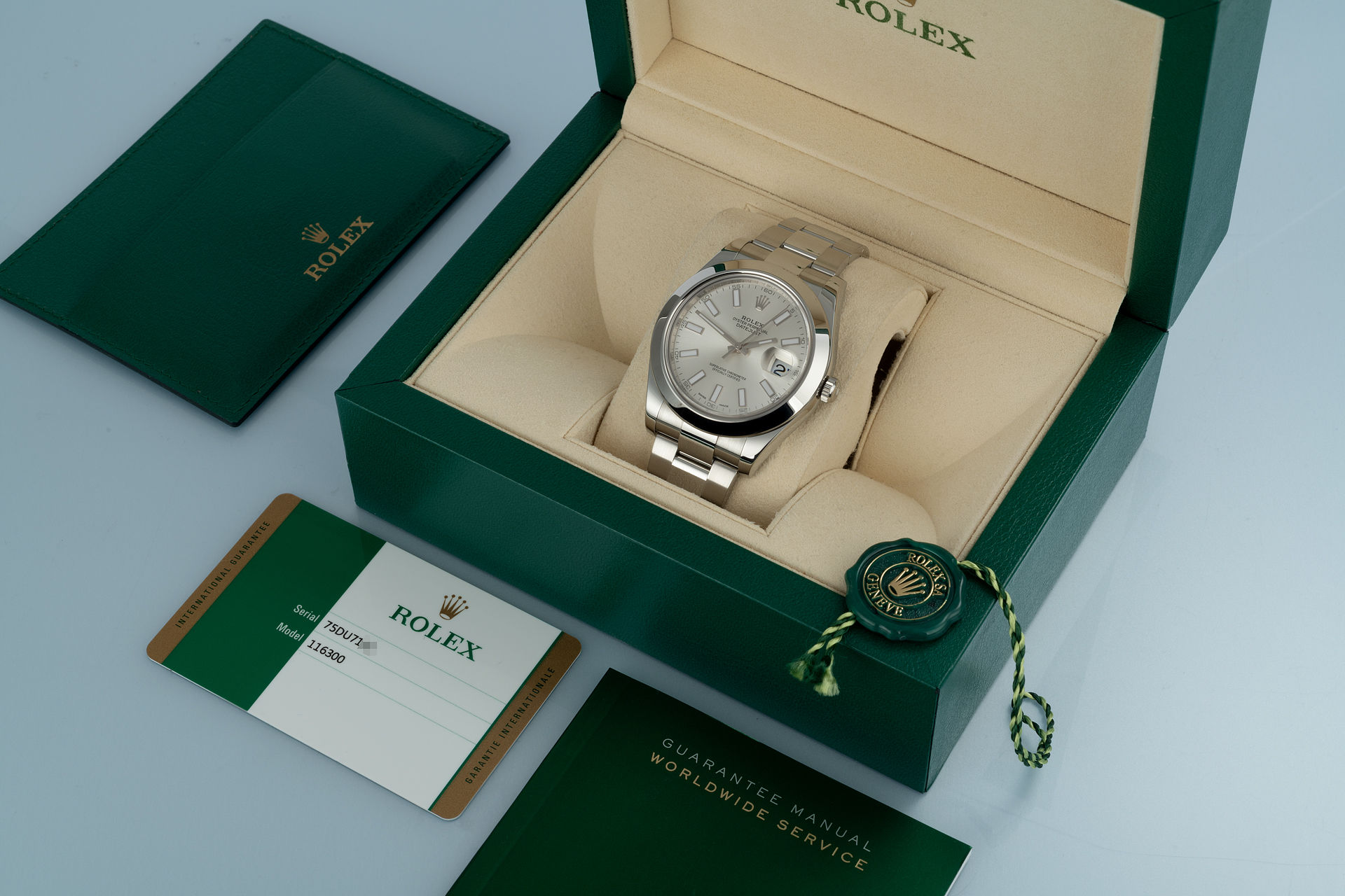 ref 116300 | Rolex Warranty to 2022 | Rolex Datejust II