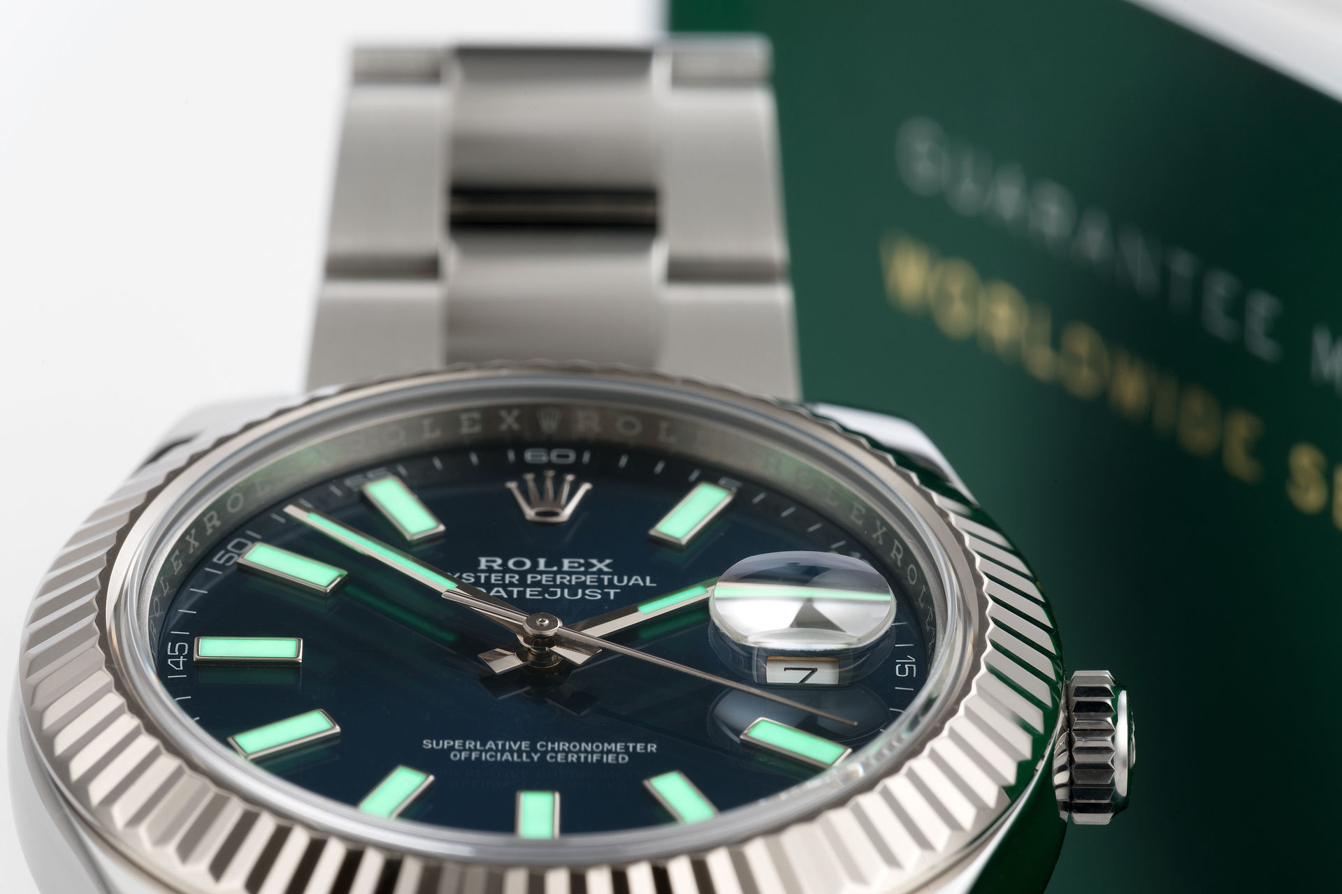 ref 116334 | 'Under Rolex Warranty' | Rolex Datejust II