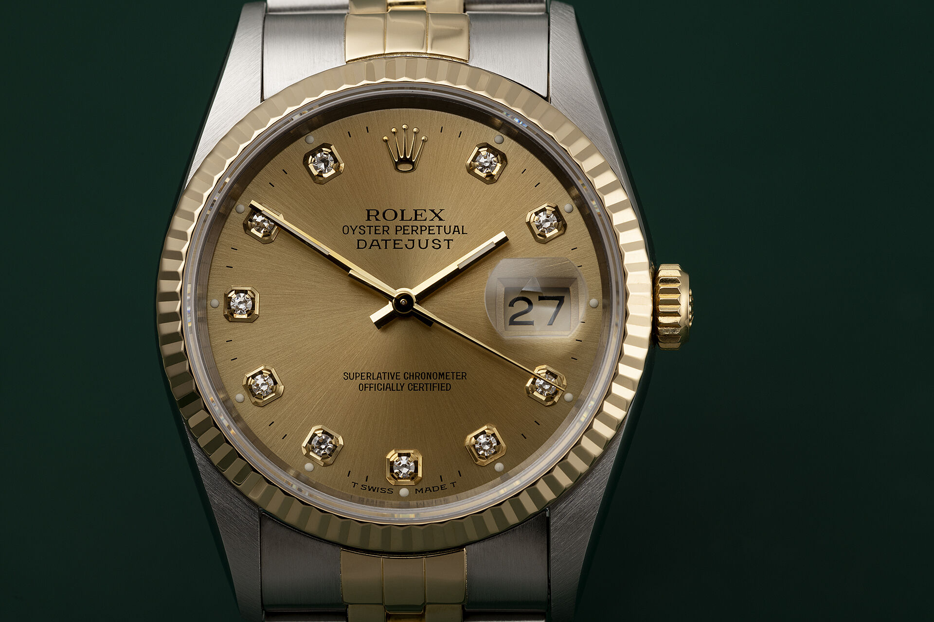 ref 16233 | 'Like New' Box & Cert | Rolex Datejust