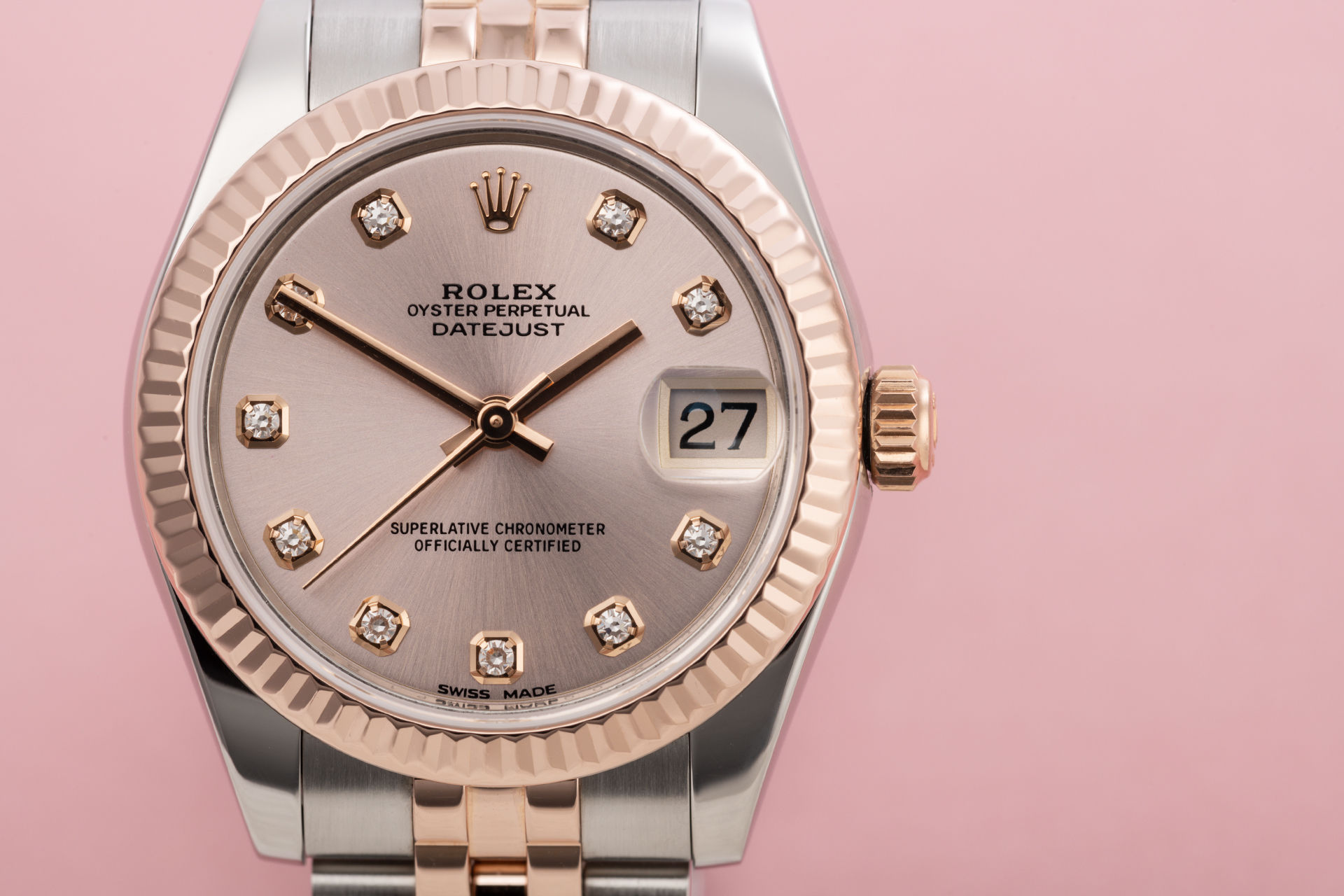 ref 178271 | 'Mid-Size' Diamond Dial | Rolex Datejust