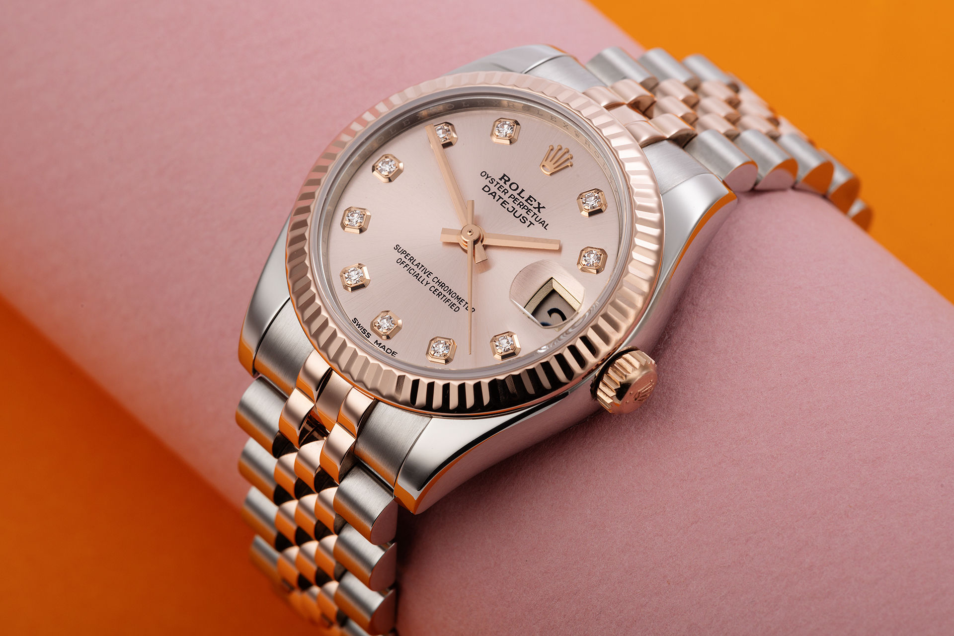 ref 178271 | 'Mid-Size' Diamond Dial | Rolex Datejust