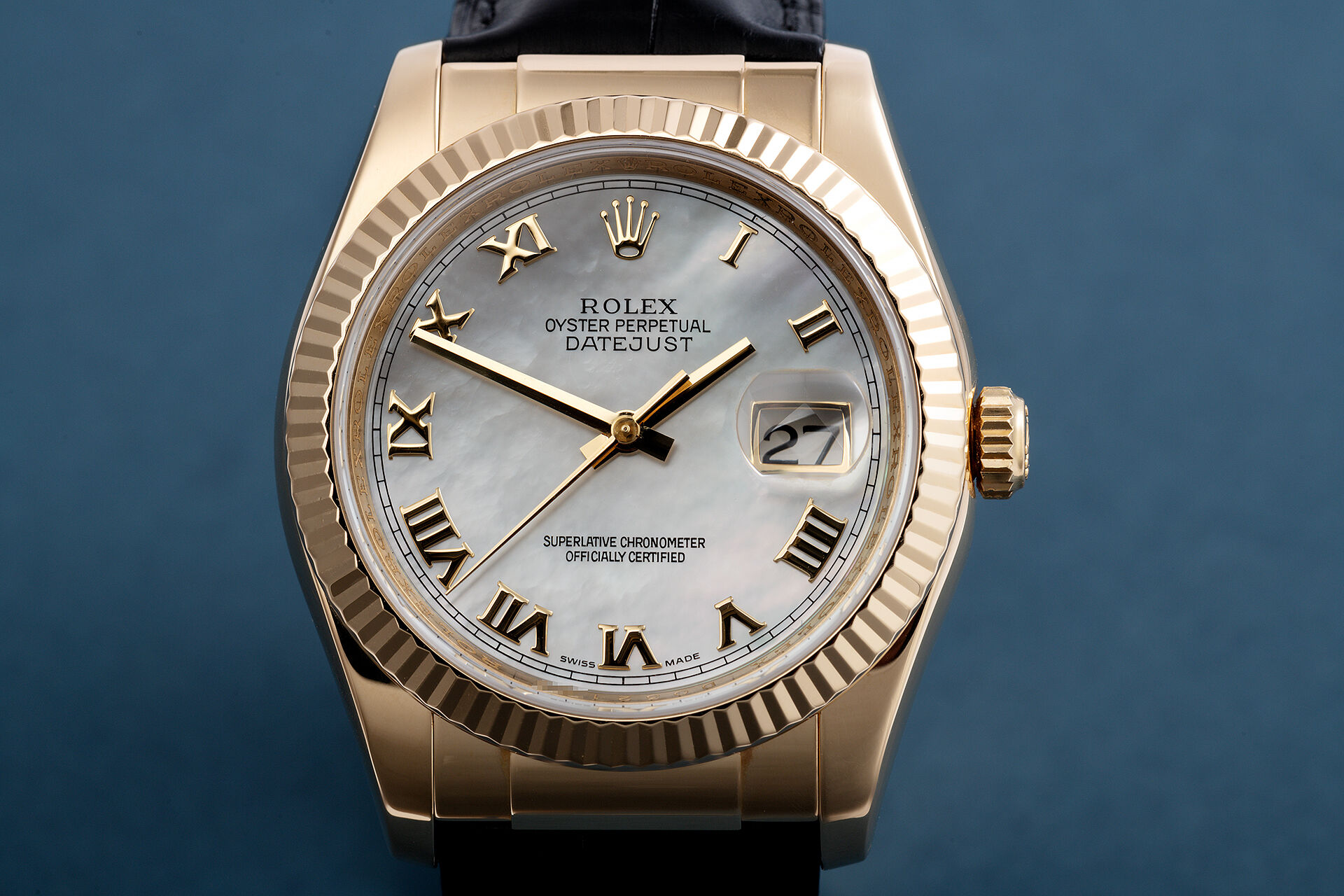 ref 116138 | 18ct Yellow Gold  | Rolex Datejust