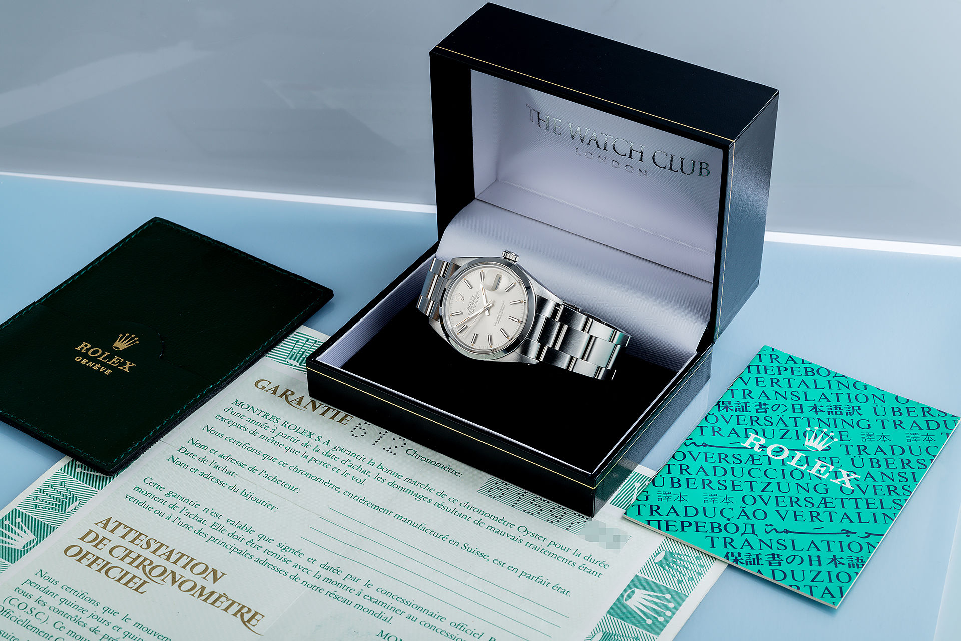 ref 16000 | Original Certificate | Rolex Datejust