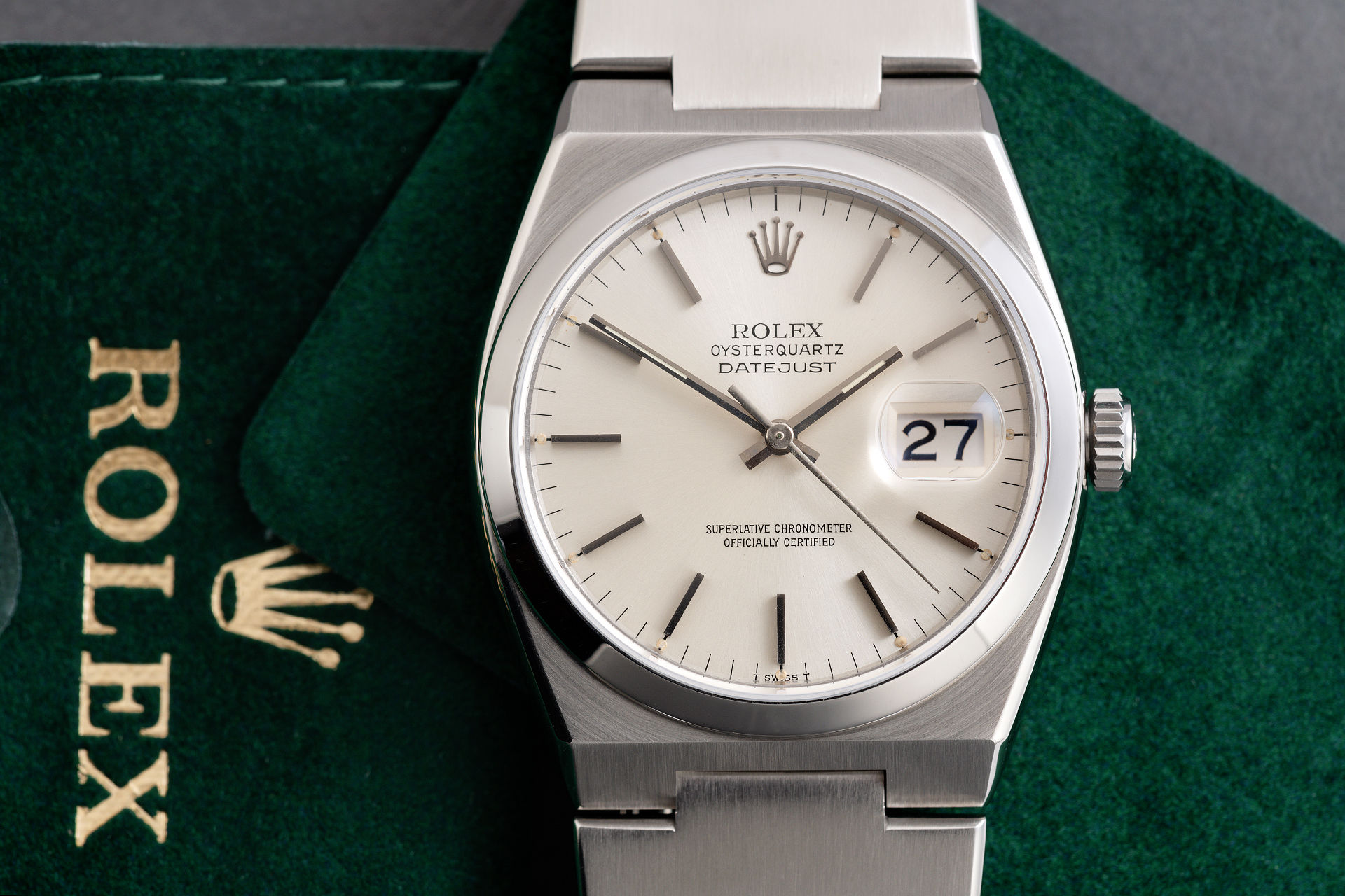 ref 17000 | Rare Vintage Model | Rolex Datejust Oysterquartz