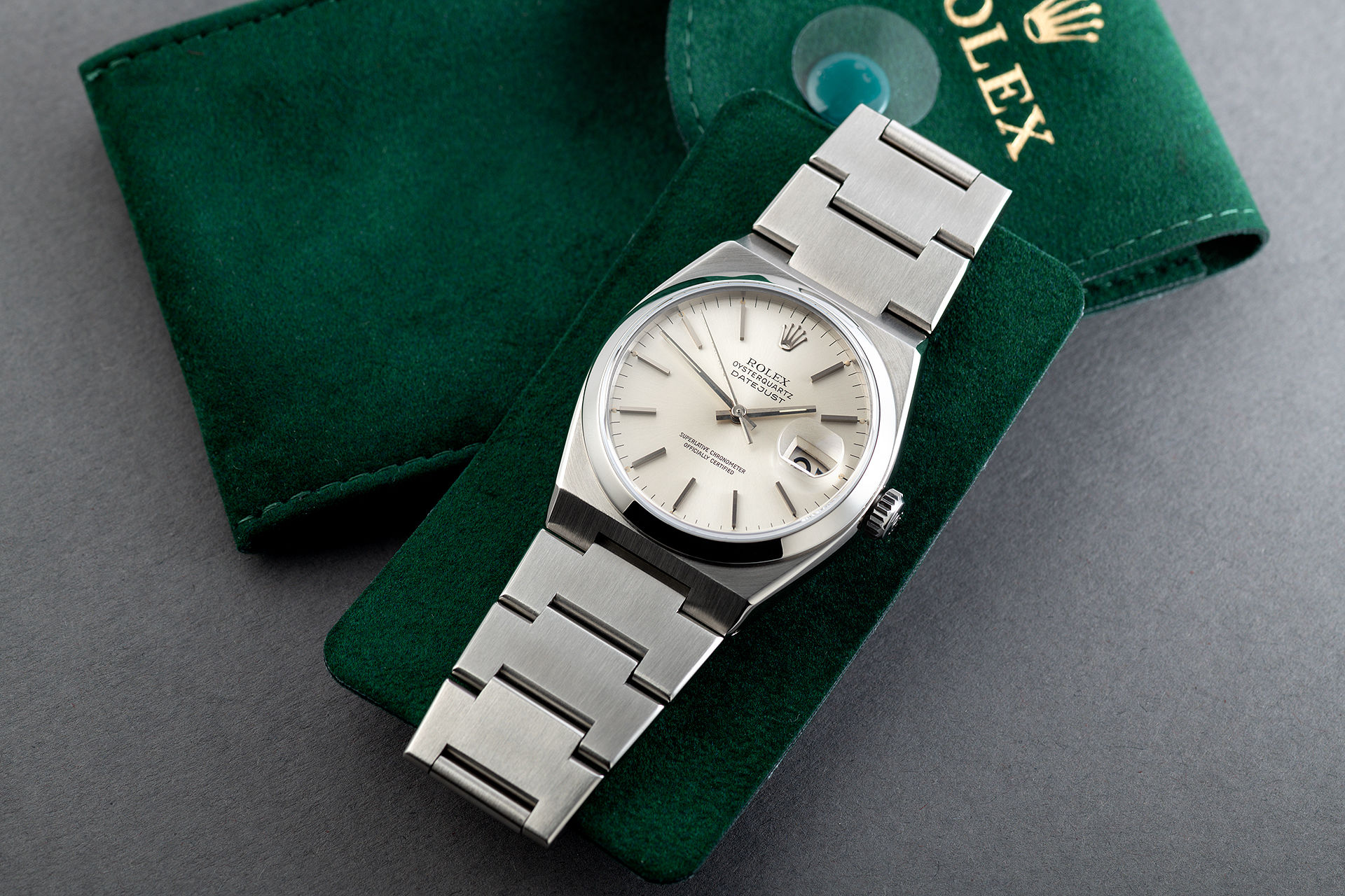 ref 17000 | Rare Vintage Model | Rolex Datejust Oysterquartz