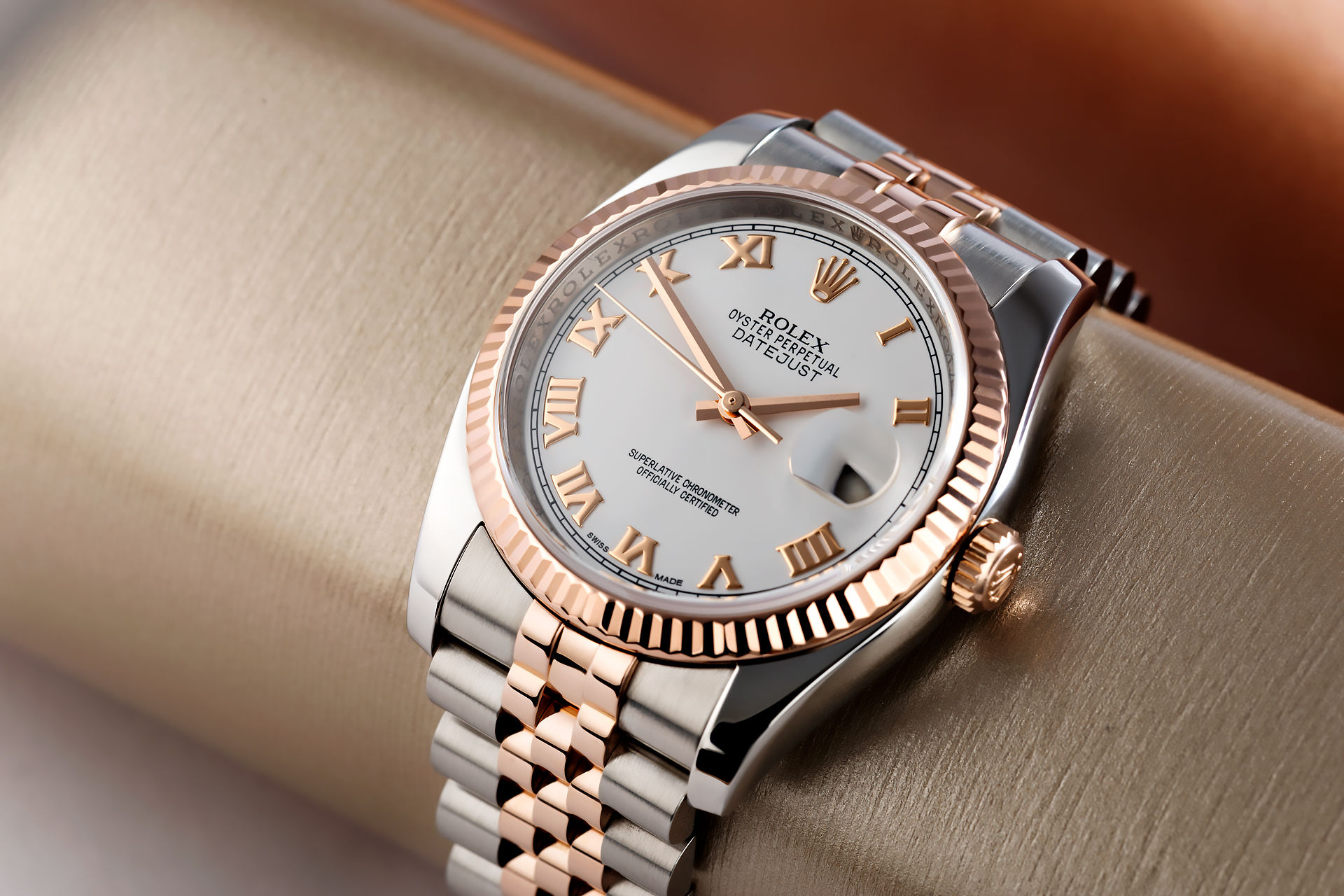 ref 116231 | Rose Gold & Steel 'Complete Set' | Rolex Datejust