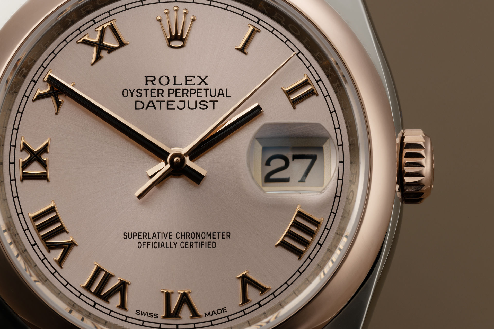 Rose Gold & Steel "Full Set" | ref 116201 | Rolex Datejust