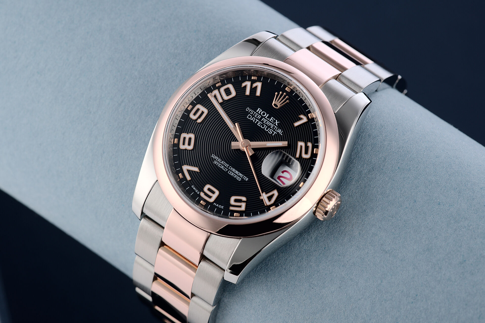 ref 116201 | Steel & Rose Gold | Rolex Datejust