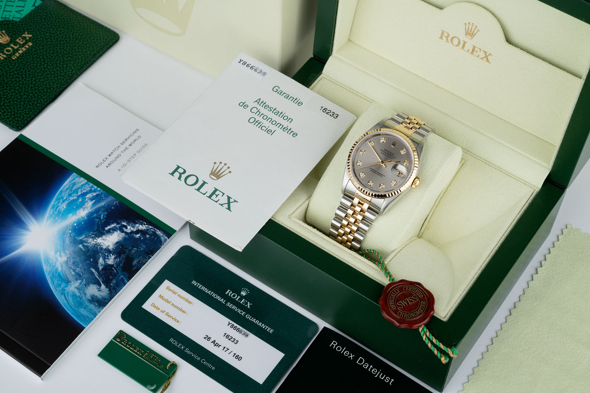 ref 16233 | Under Rolex Service Warranty | Rolex Datejust