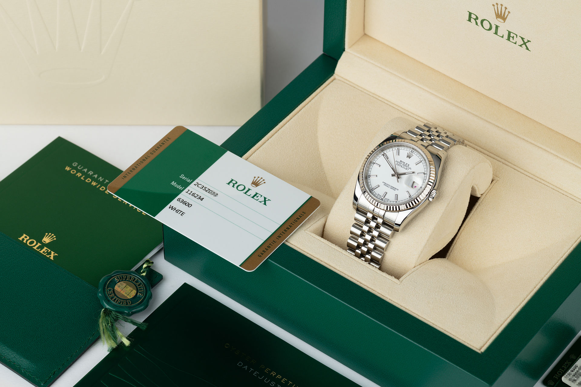 ref 116234 | Under Rolex Warranty | Rolex Datejust