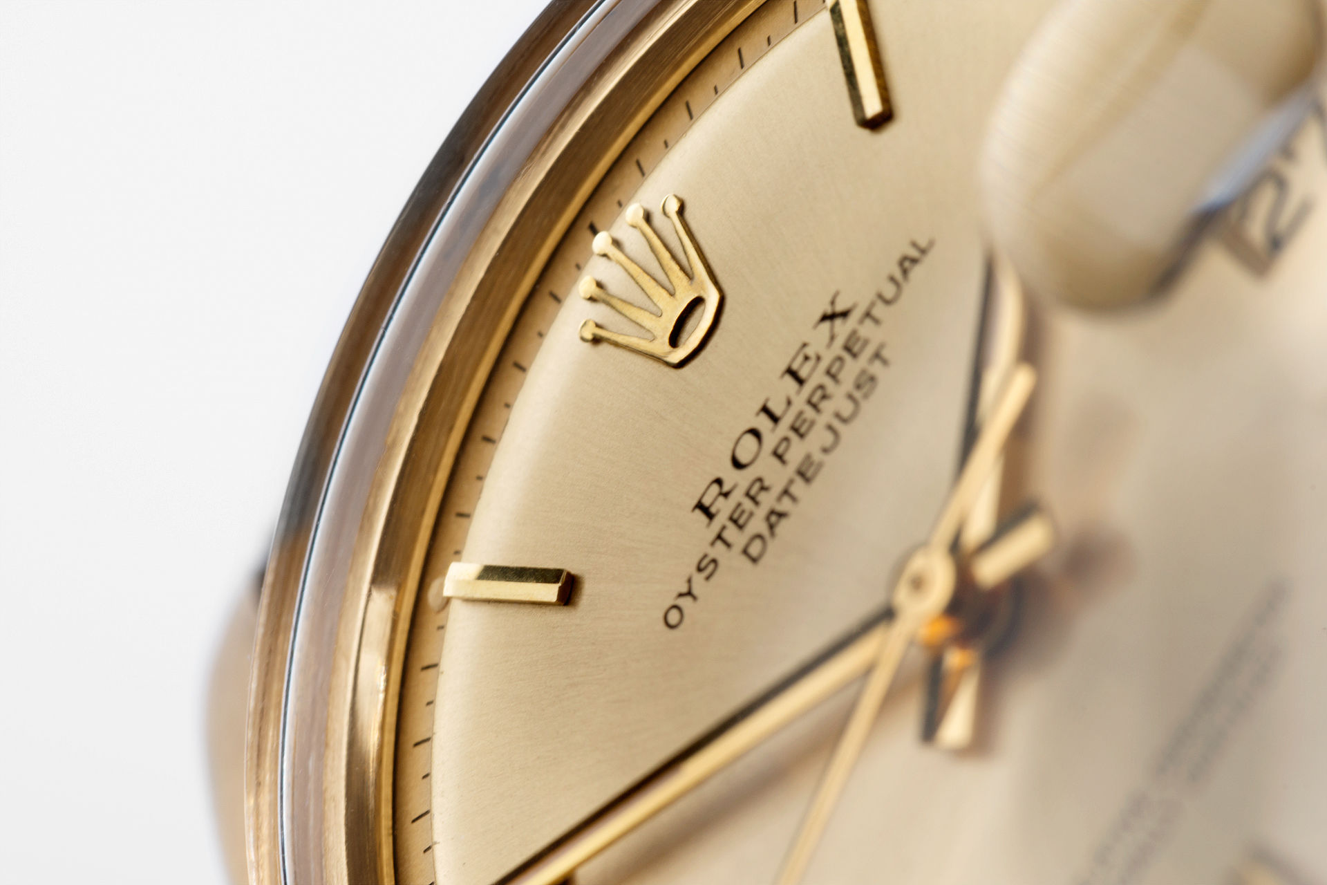 ref 1601 | 18ct Yellow Gold 'Pie Pan' | Rolex Datejust