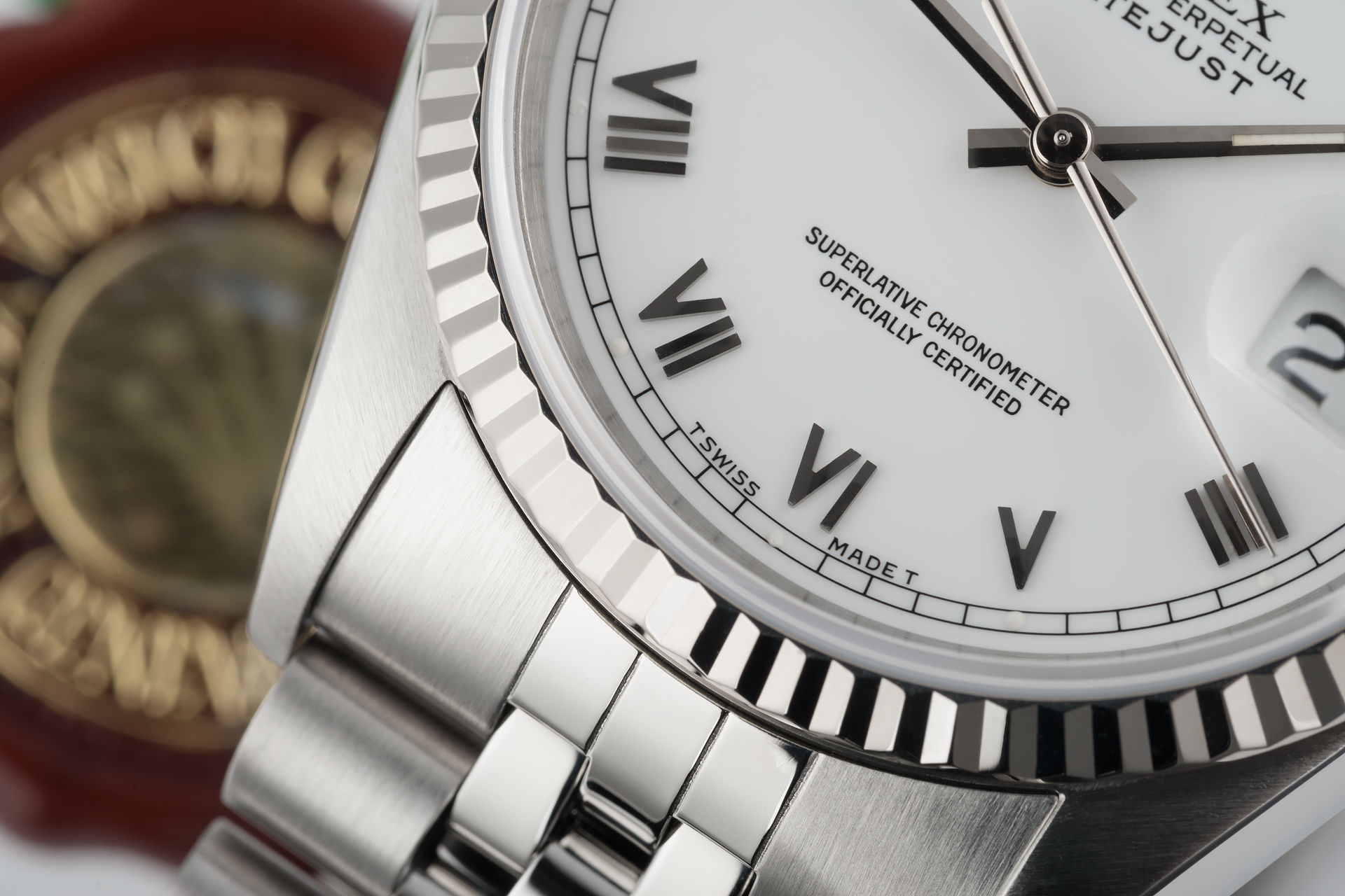 ref 16234 | White Gold Bezel 'Full Set' | Rolex Datejust