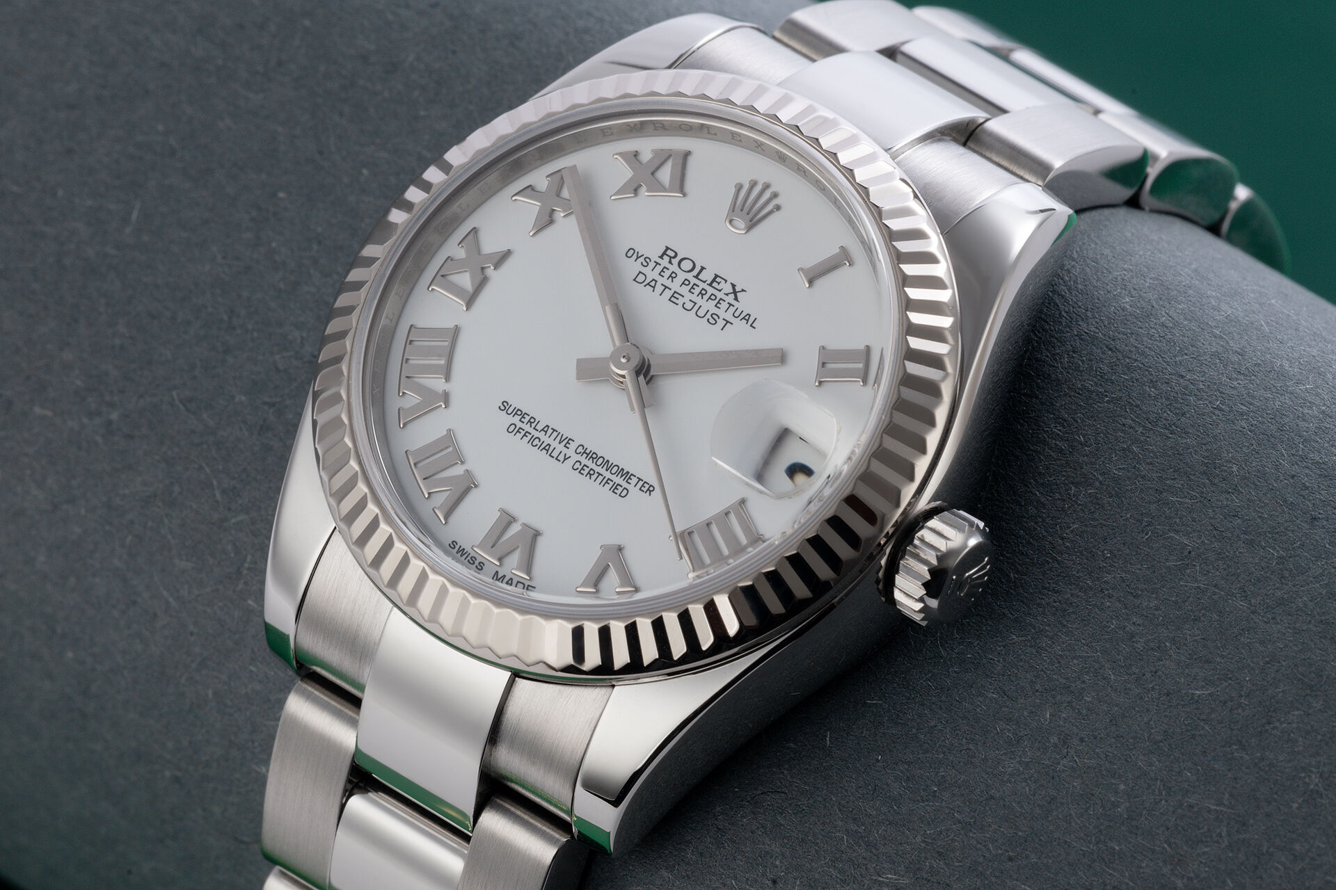 ref 178274 | White Gold Bezel | Rolex Datejust