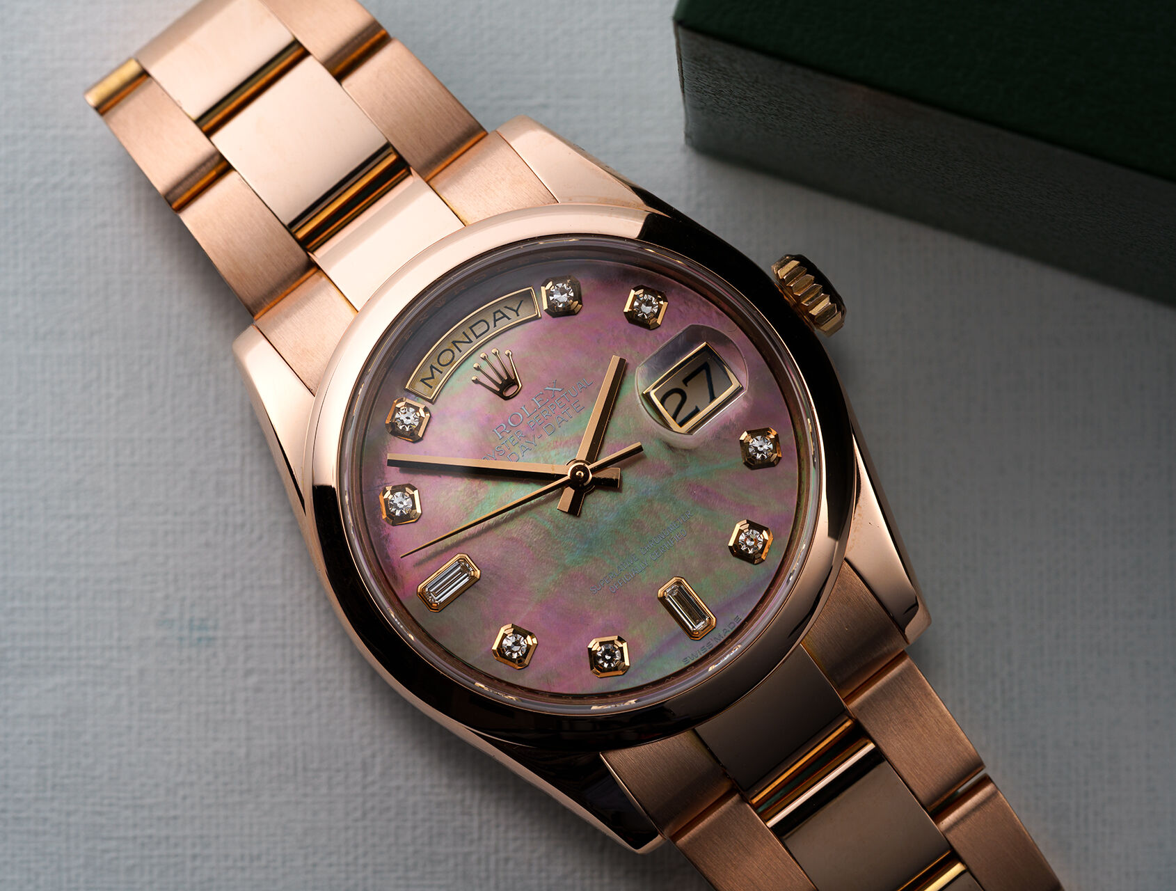 ref 118205 | 118205 - Box & Certificate | Rolex Day-Date